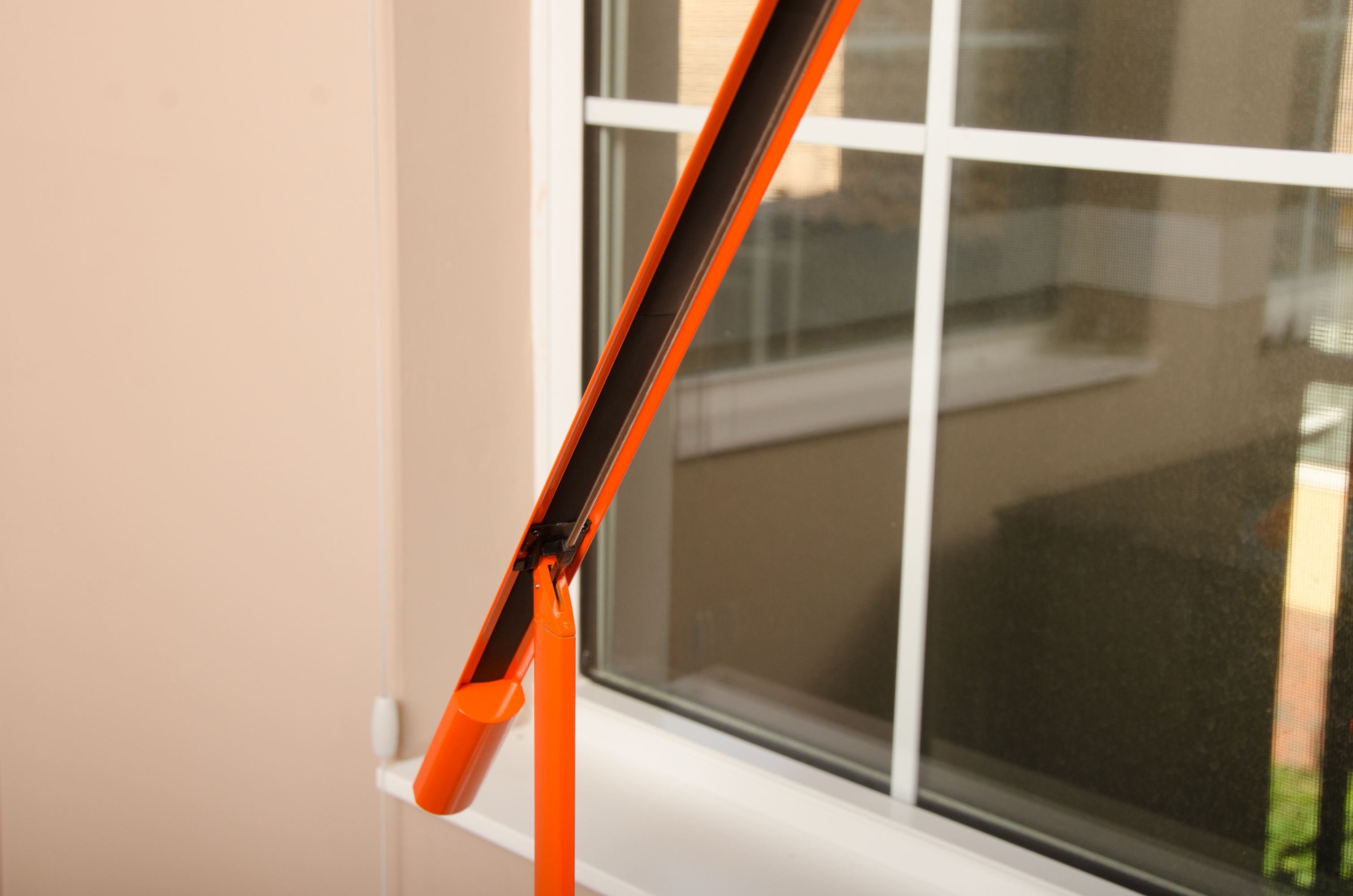 Lunar Lounge Boomerang Table and Koncept Floor Lamp