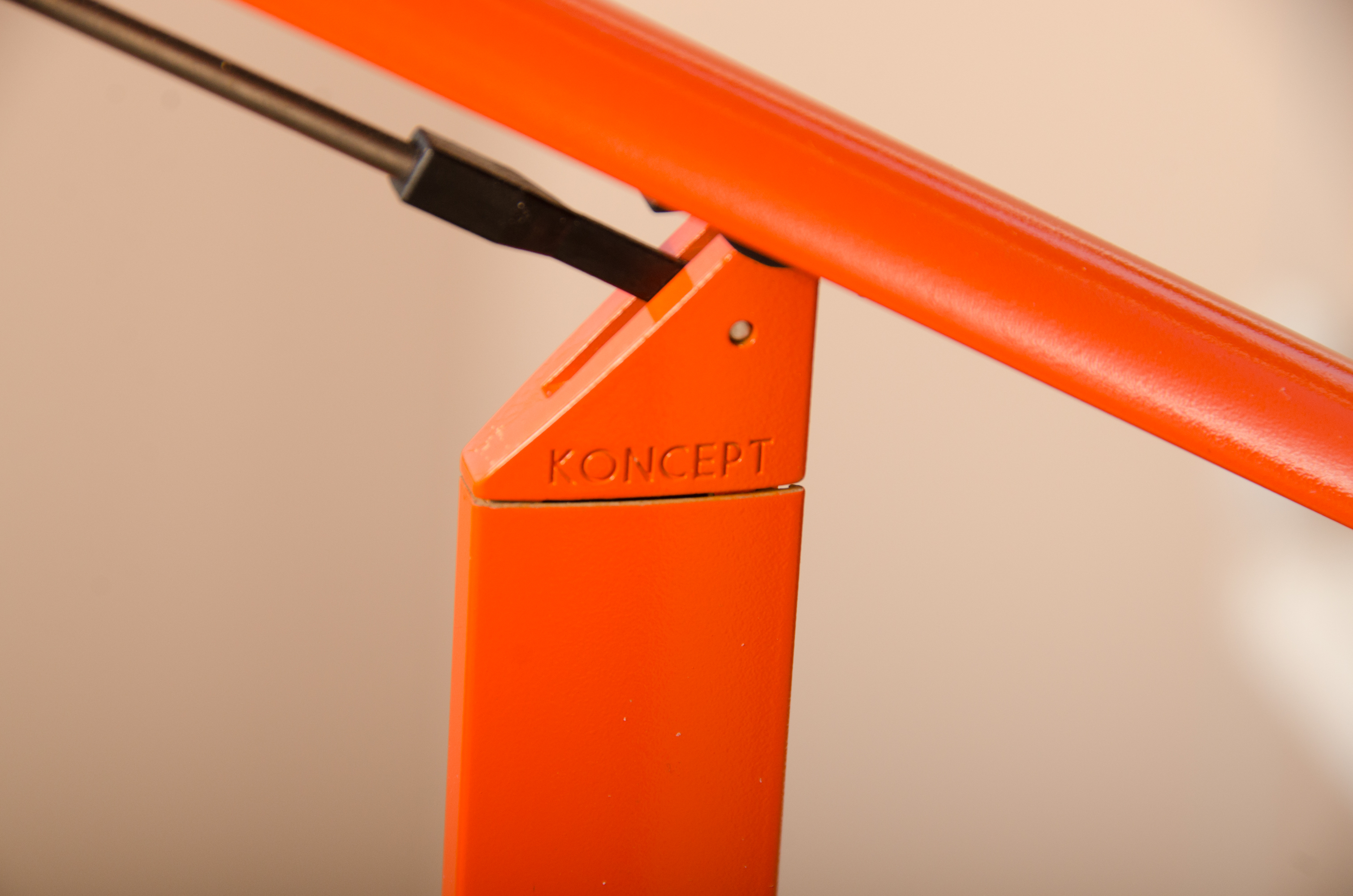 Lunar Lounge Boomerang Table and Koncept Floor Lamp