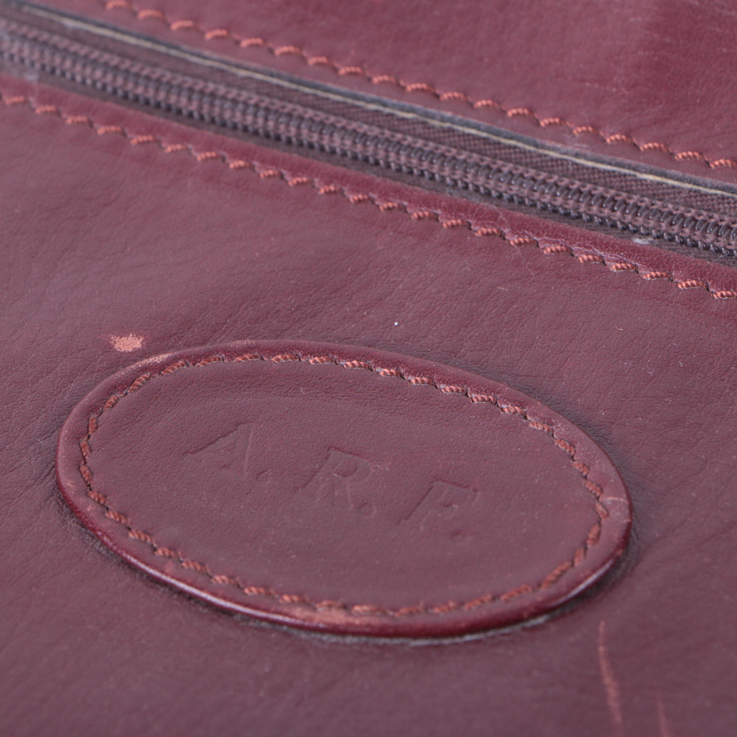 Vintage Amiet Leather Suitcase