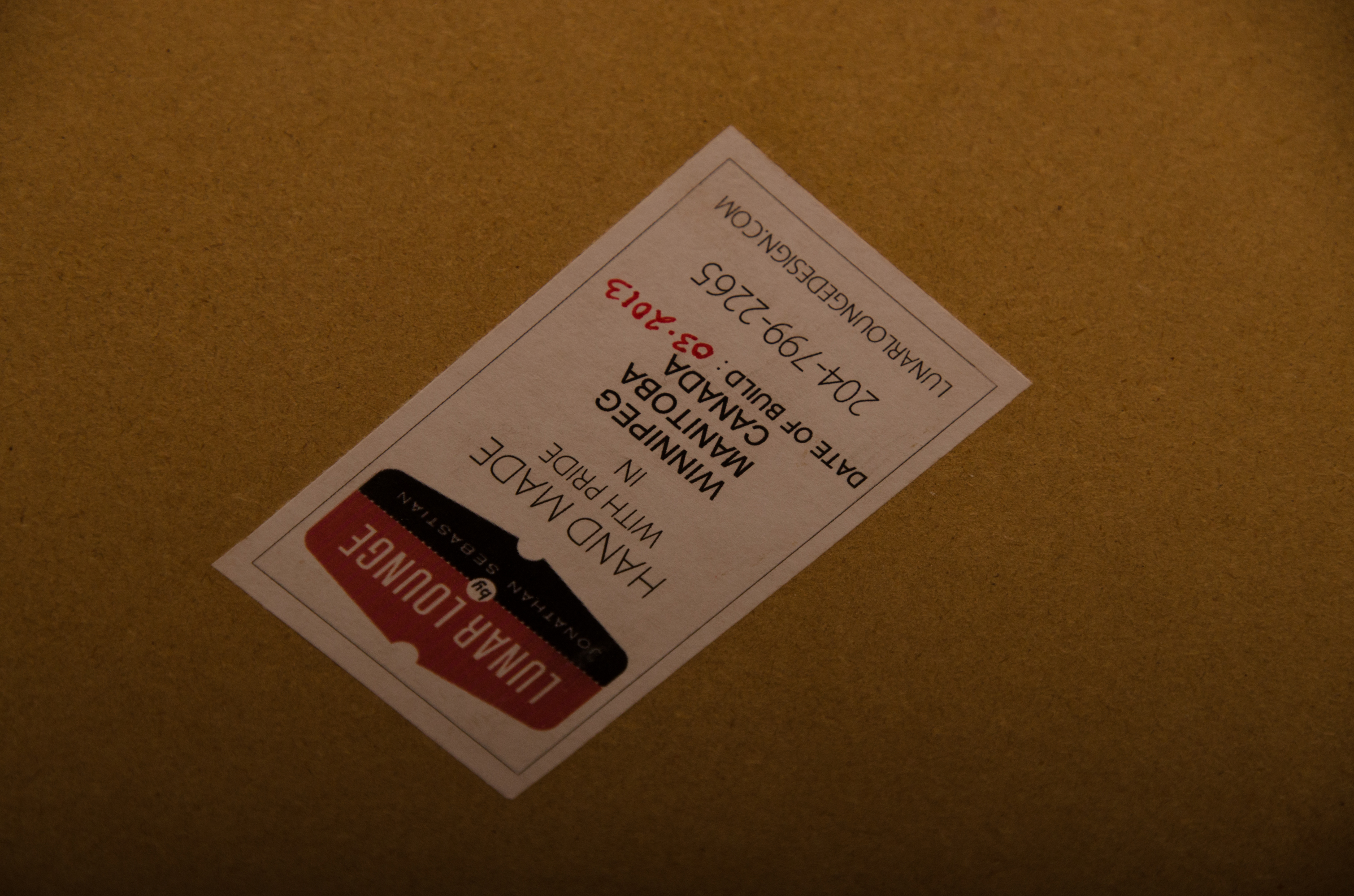 Lunar Lounge Boomerang Table and Koncept Floor Lamp