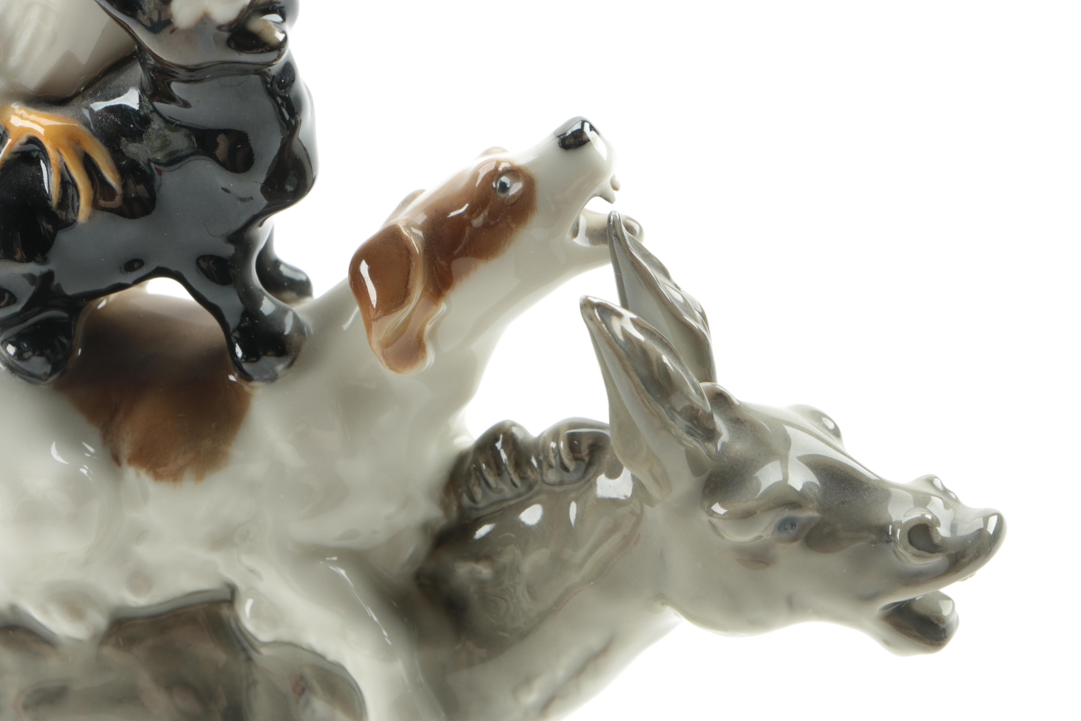 Hutschenreuther "Bremen Town Musicians" Figurine