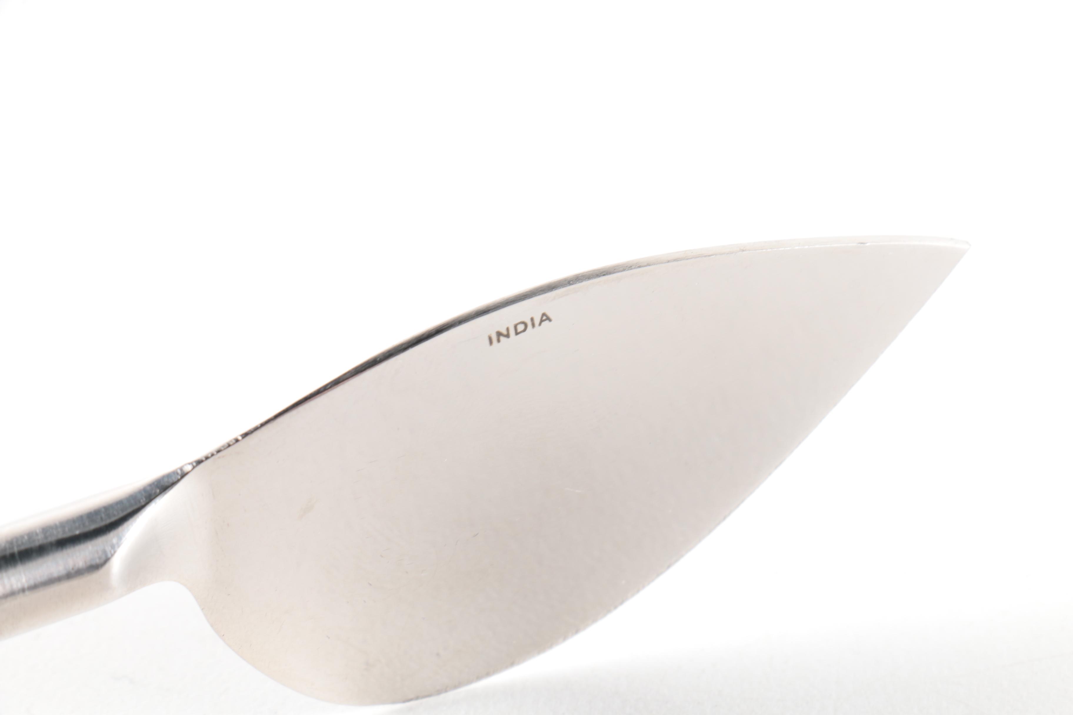 Silver Plate Cordial Glasses with Metal and Silver Plate Cheese Serving Set