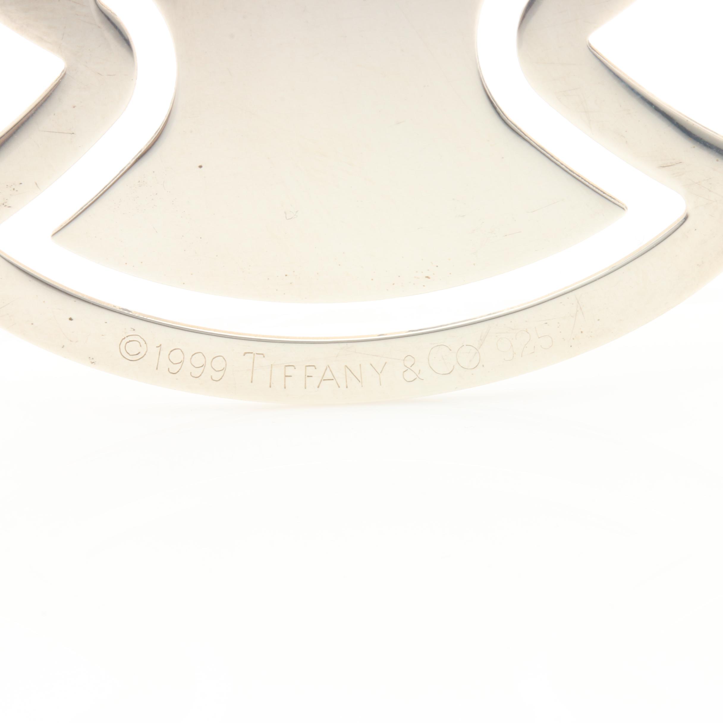 Tiffany & Co. Sterling Silver Christmas Tree Bookmark