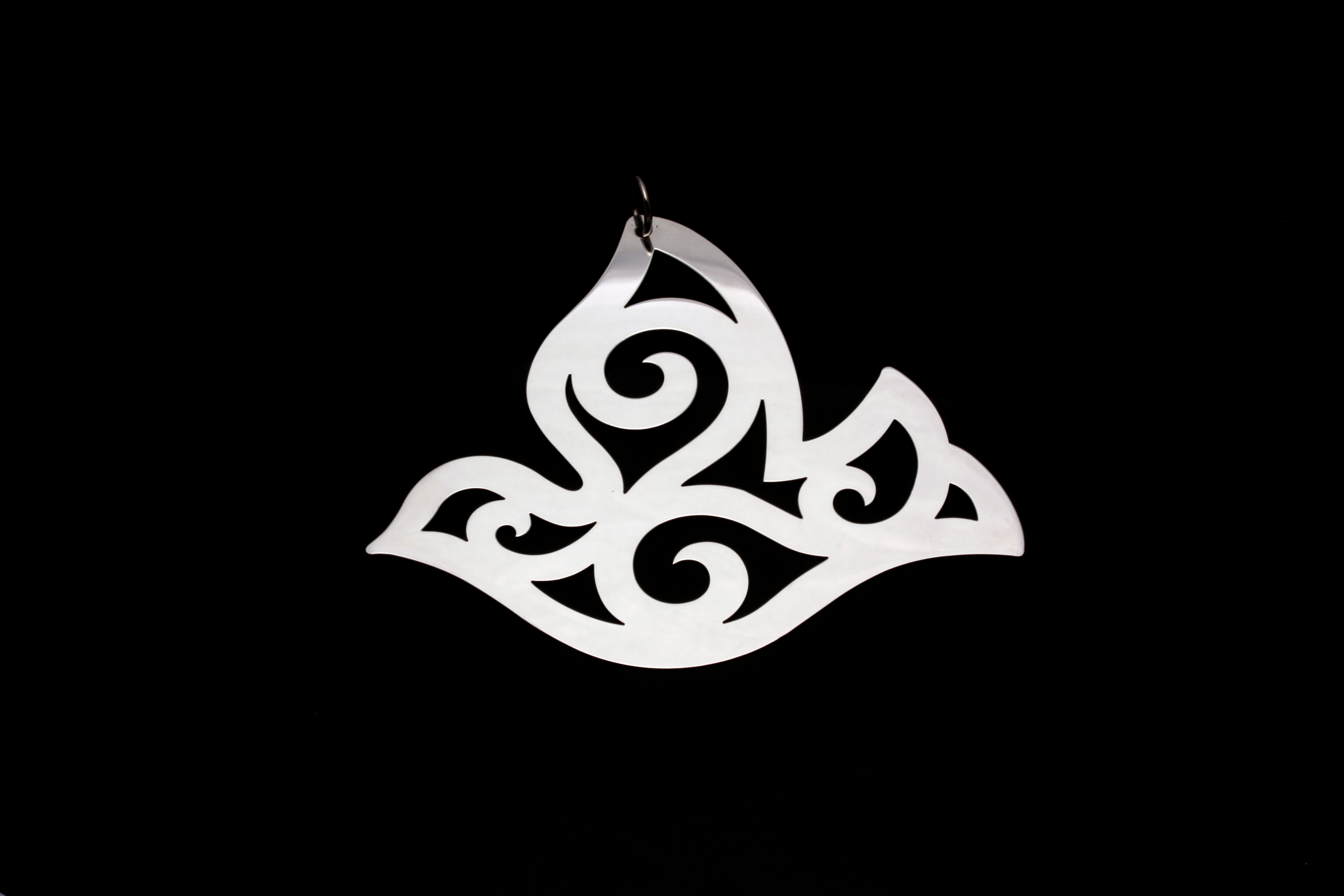 James Avery Sterling Silver Pierced Dove Christmas Ornament