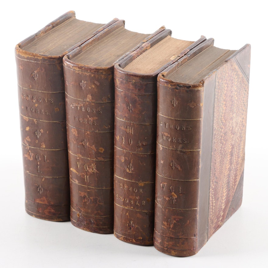 1831 "The Works of Lord Byron" in Four Volumes