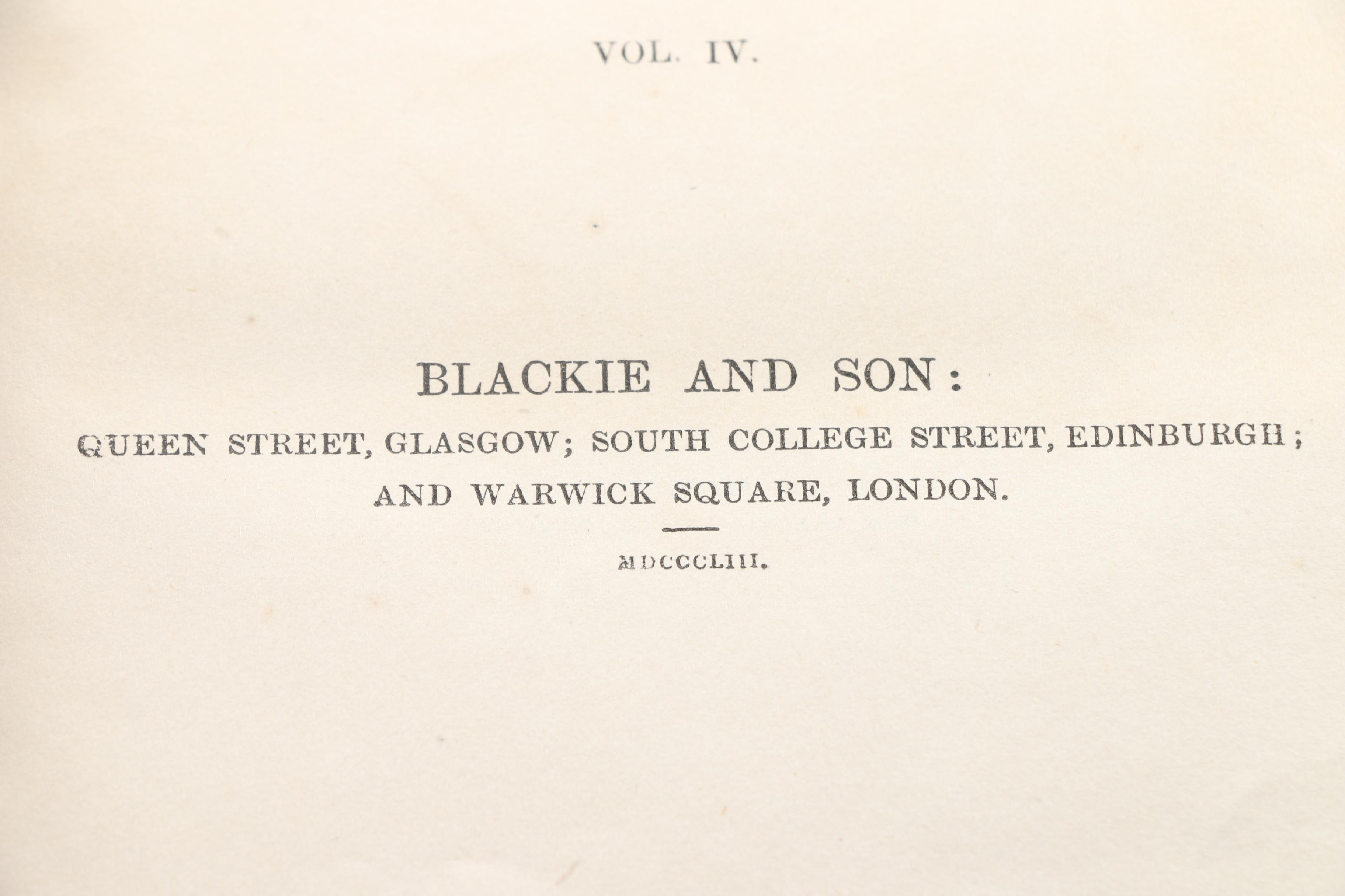1853 "History of the Reformation" Complete Set by Jean-Henri Merle d'Aubigné