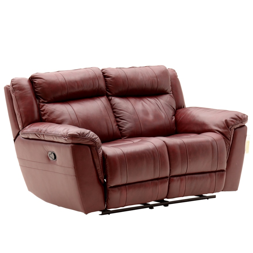 Contemporary Reclining Love Seat