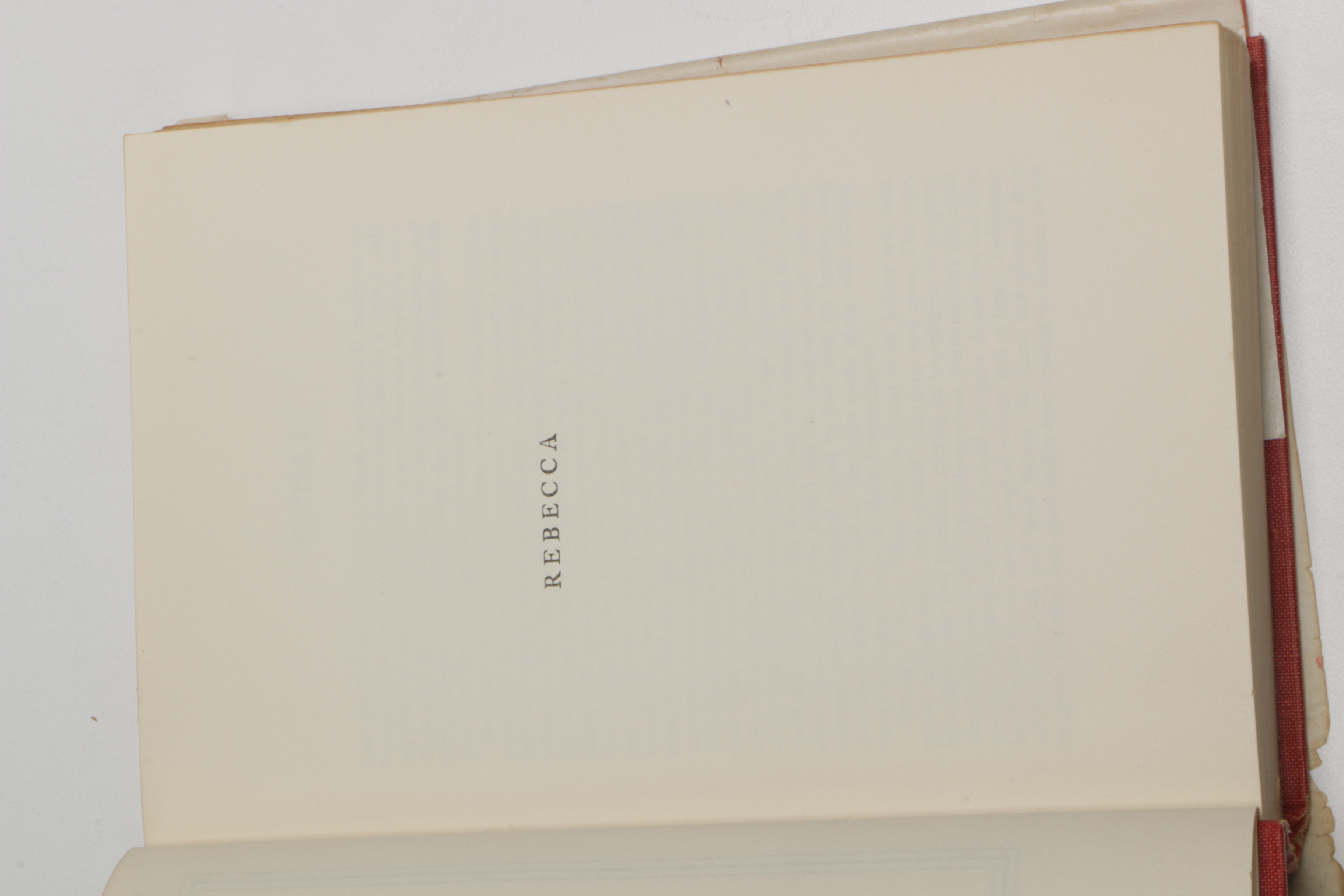 Books Including "Rebecca" by Daphne du Maurier