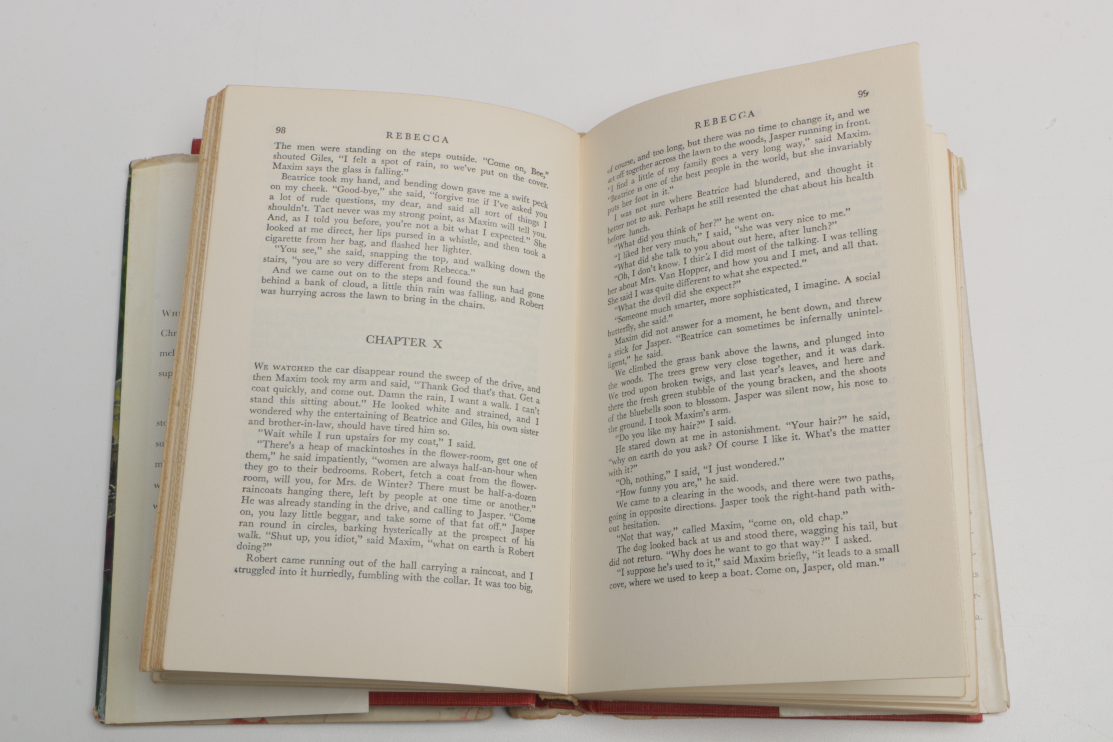 Books Including "Rebecca" by Daphne du Maurier