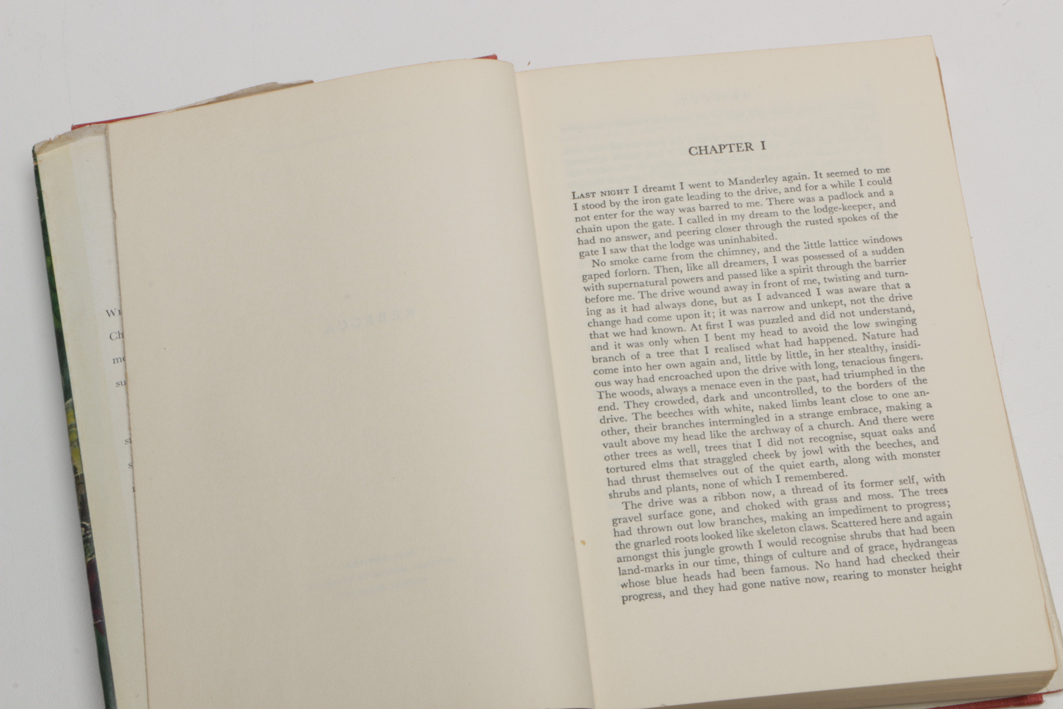 Books Including "Rebecca" by Daphne du Maurier