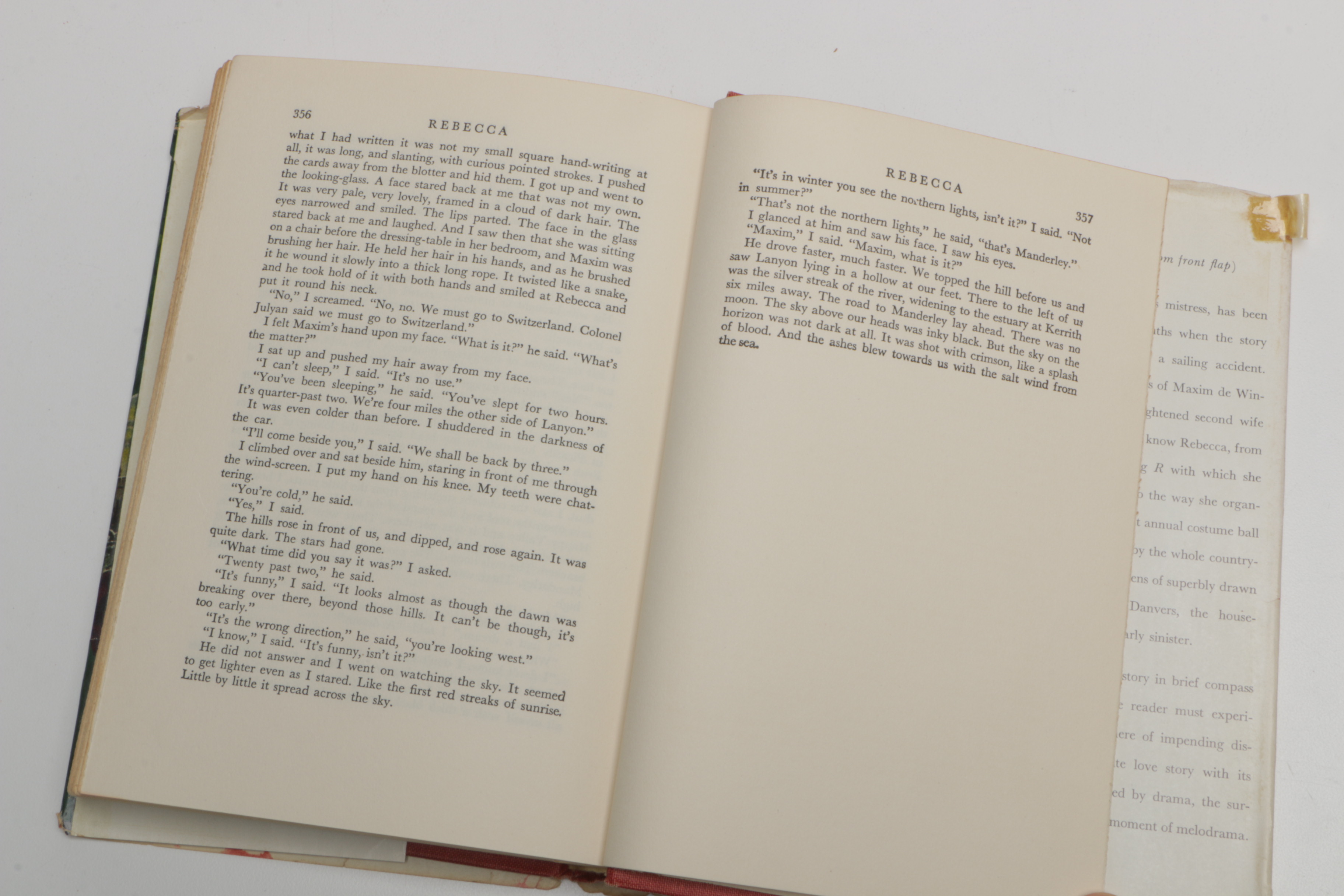 Books Including "Rebecca" by Daphne du Maurier