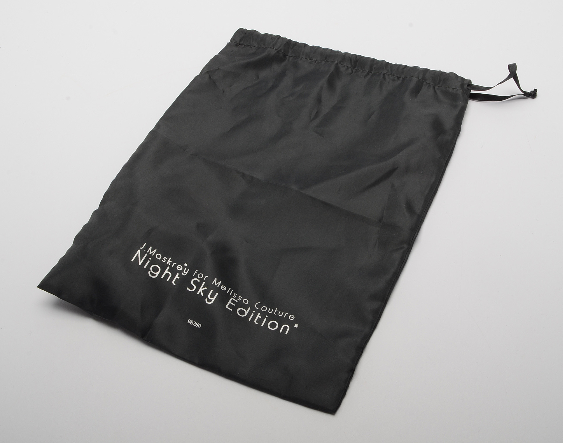 J. Maskrey for Melissa Couture Black Recycled PVC Oxfords