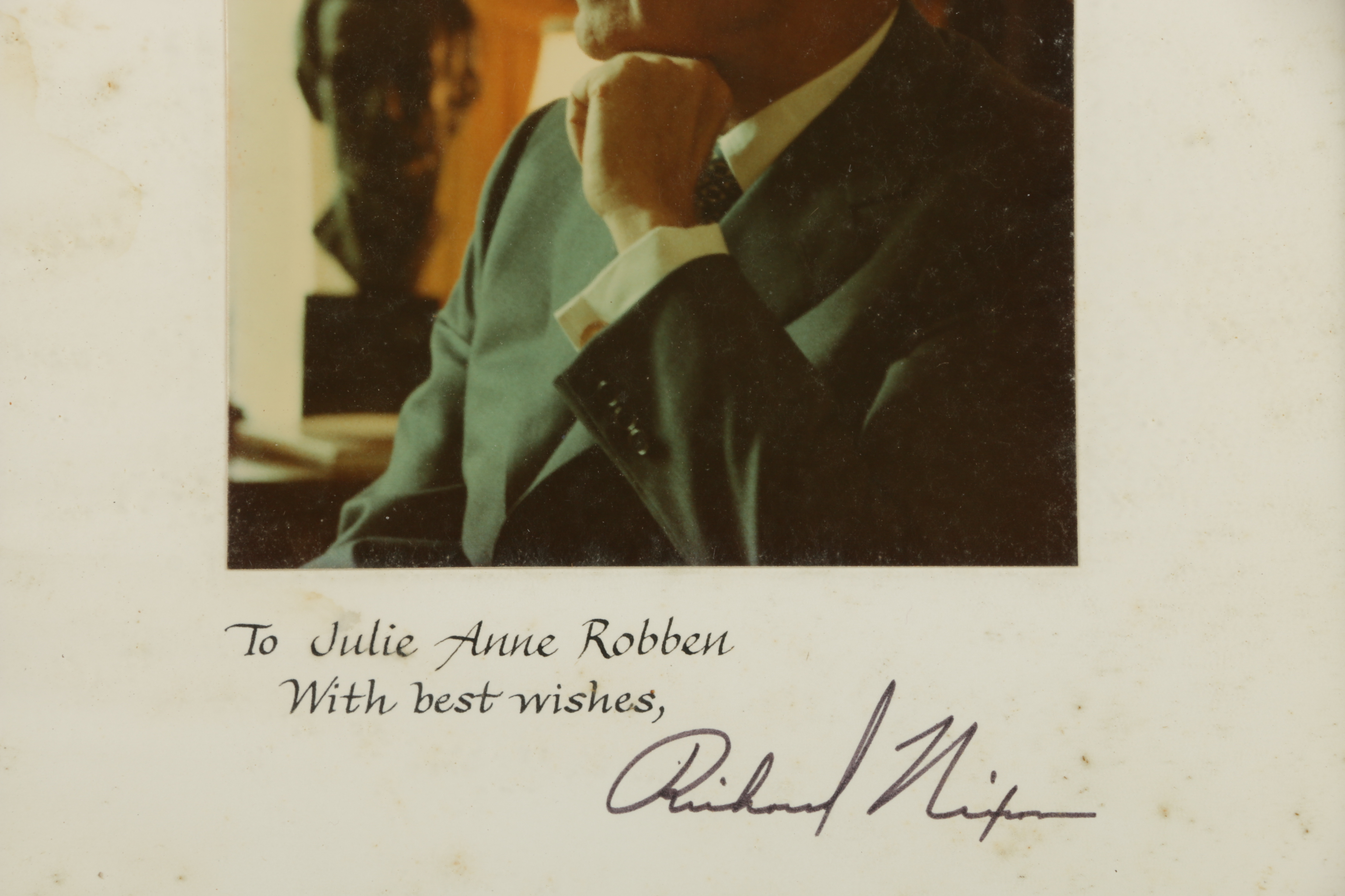 Photographs of U.S. Presidents Nixon and Ford