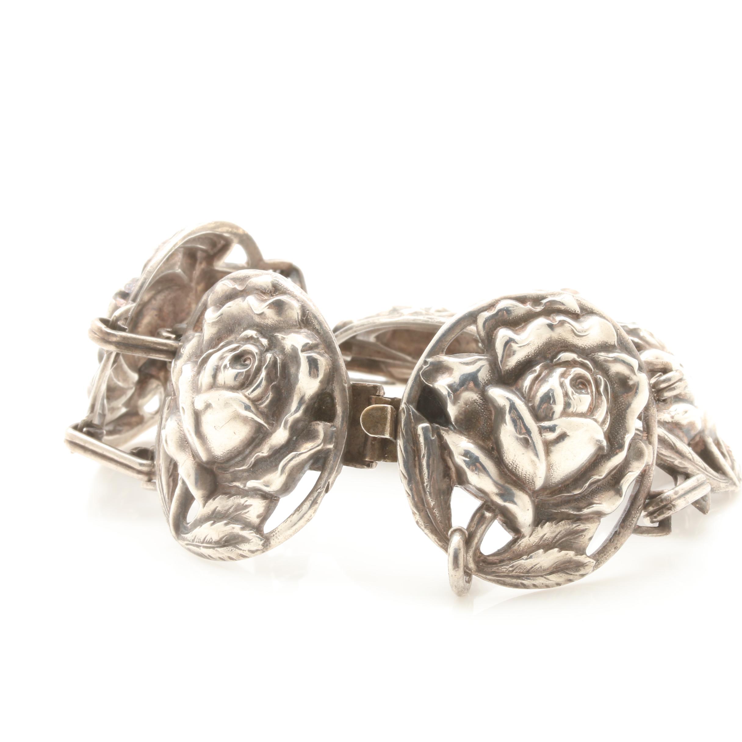 Vintage 1940 and 1941 Krewe of Proteus Mardi Gras Sterling Silver Jewelry