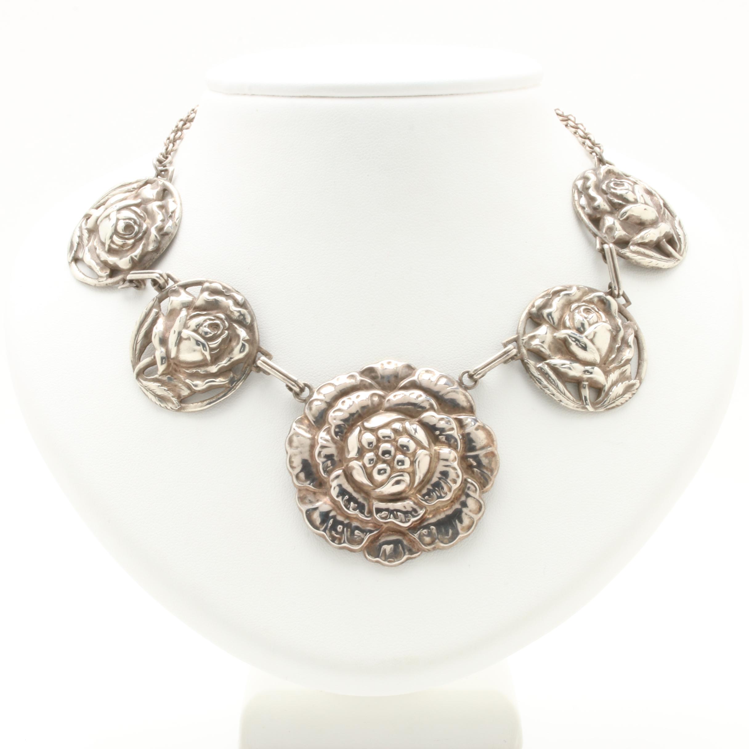 Vintage 1940 and 1941 Krewe of Proteus Mardi Gras Sterling Silver Jewelry