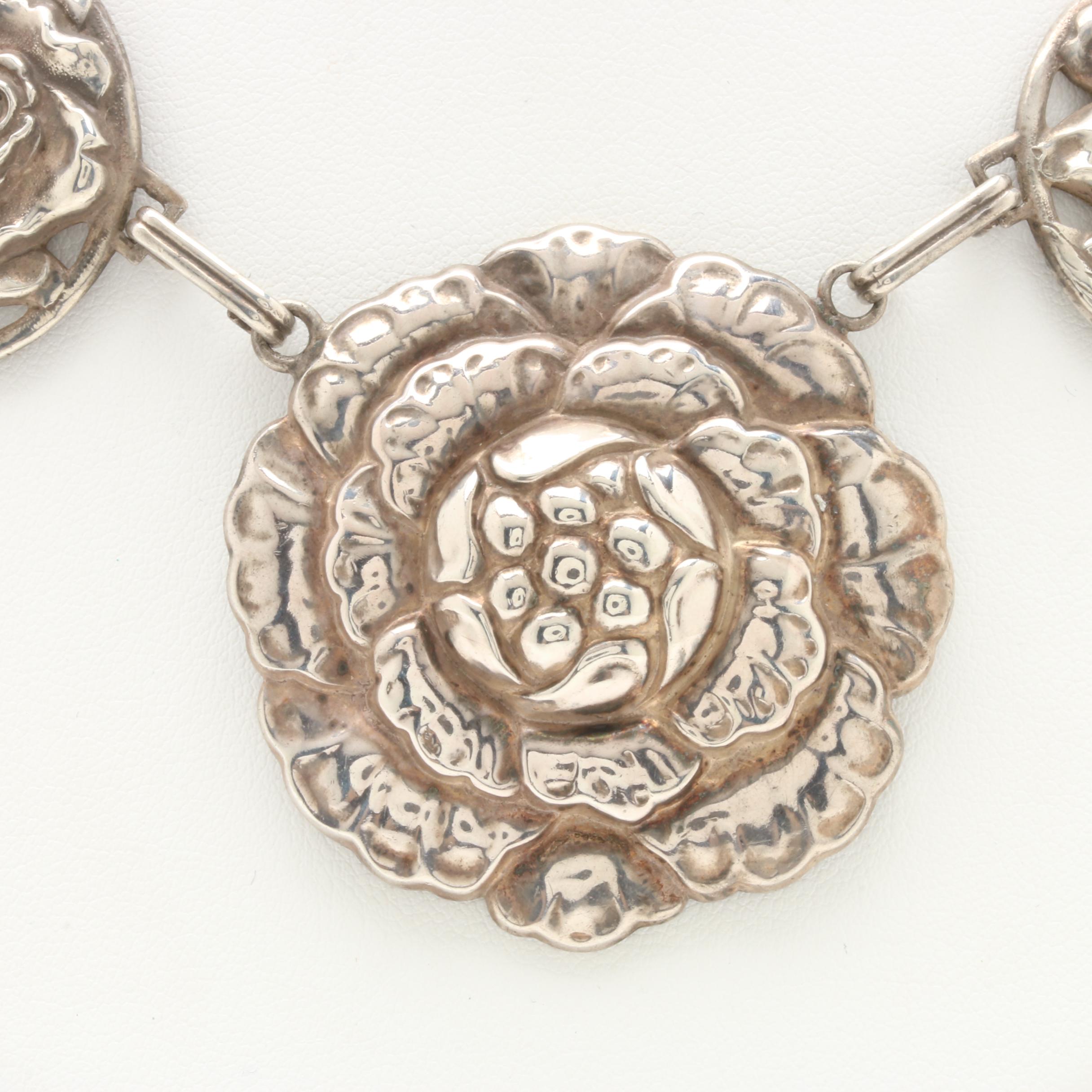 Vintage 1940 and 1941 Krewe of Proteus Mardi Gras Sterling Silver Jewelry