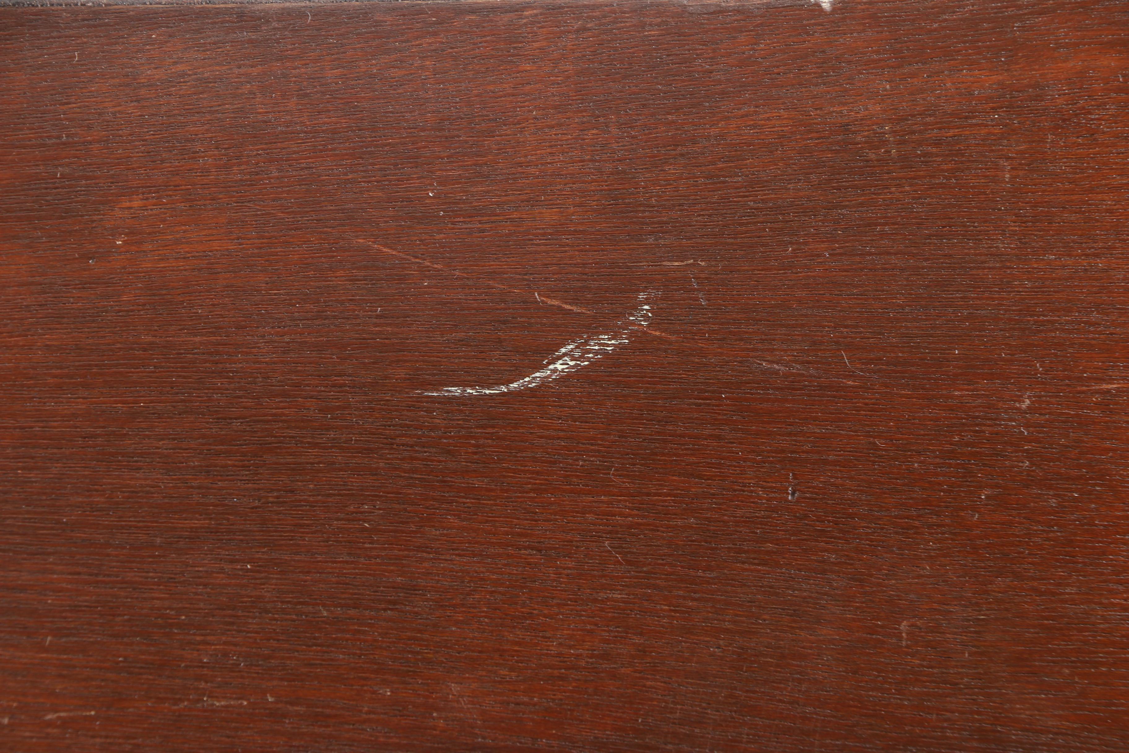 Hanging Leather Covered Wood Coat and Hat Rack with Stetson Leather