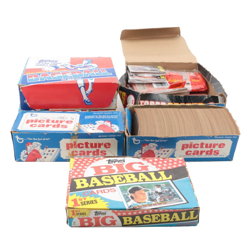 1980s-1990s Topps Baseball Cards