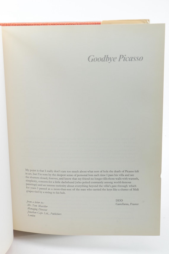 Pablo Picasso Etching with Aquatint "Nature Morte aux Poires et au Pichet"