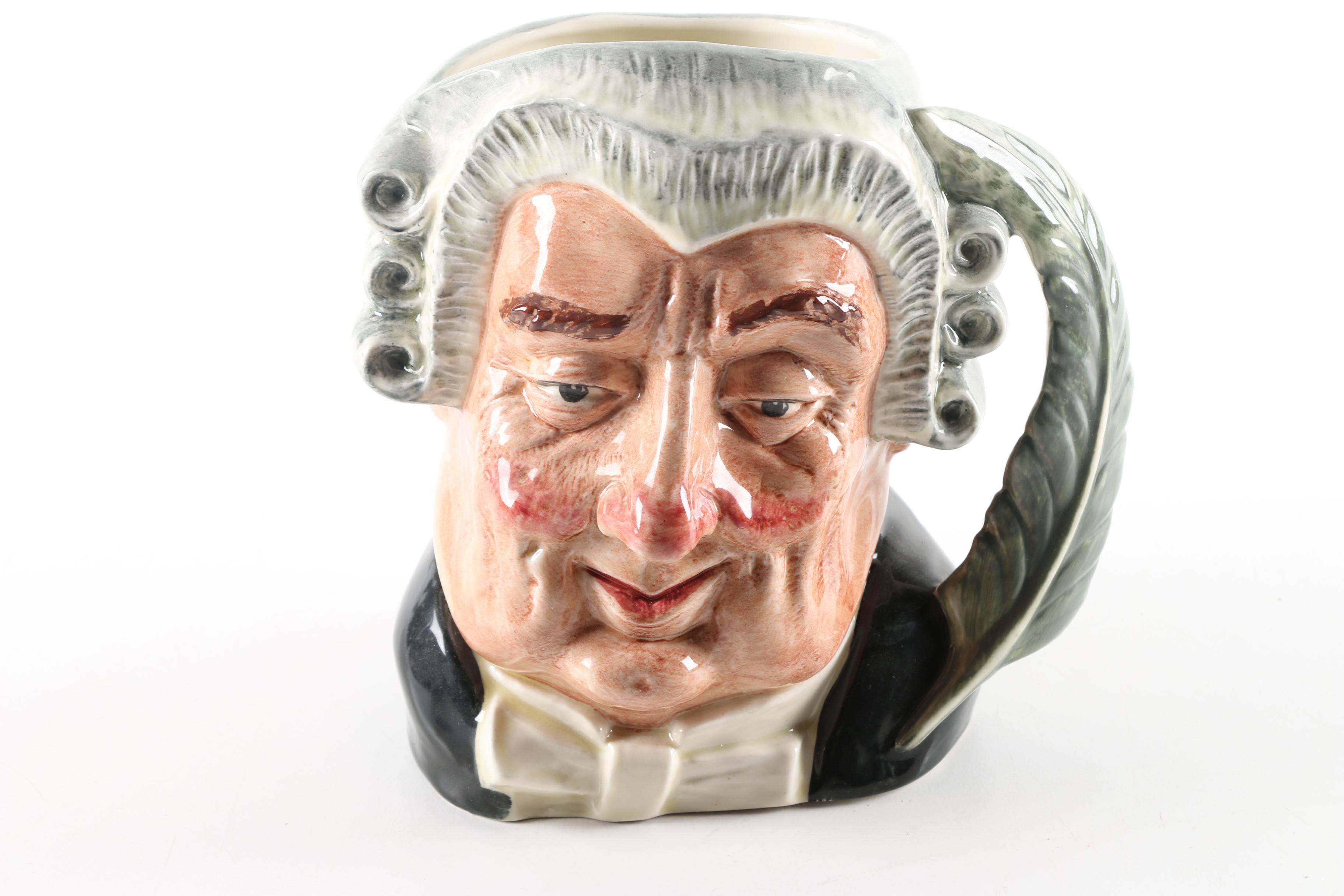 Royal Doulton "The Lawyer" Character Jug