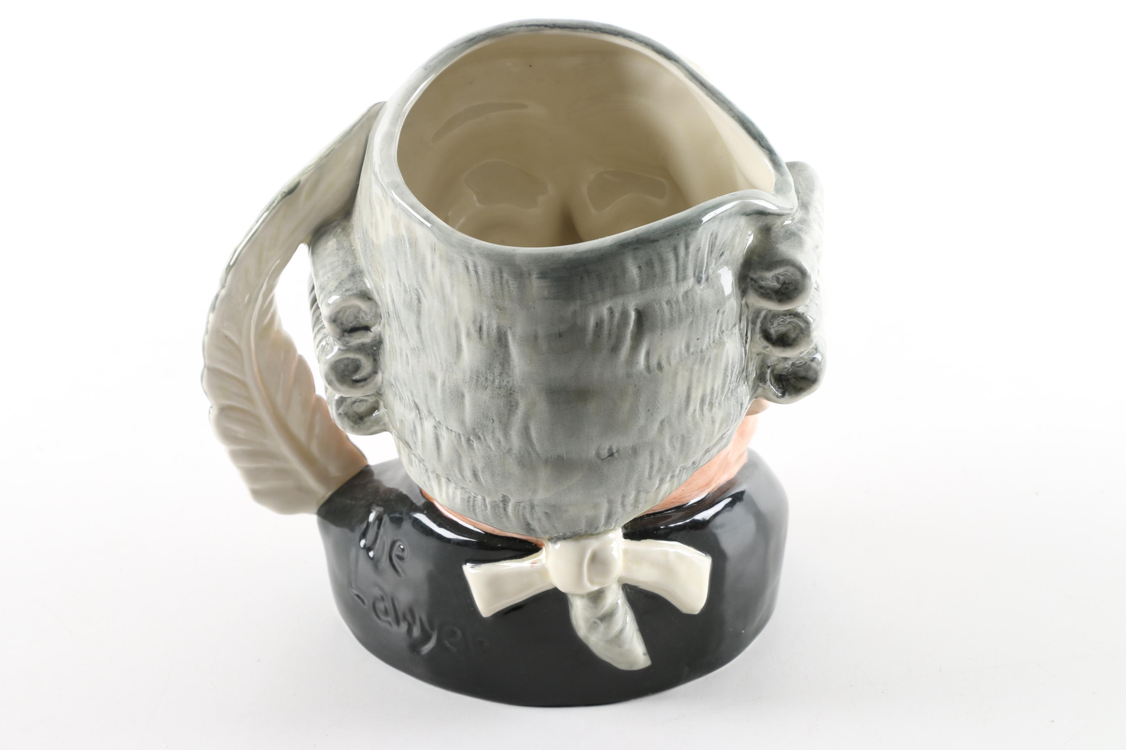 Royal Doulton "The Lawyer" Character Jug