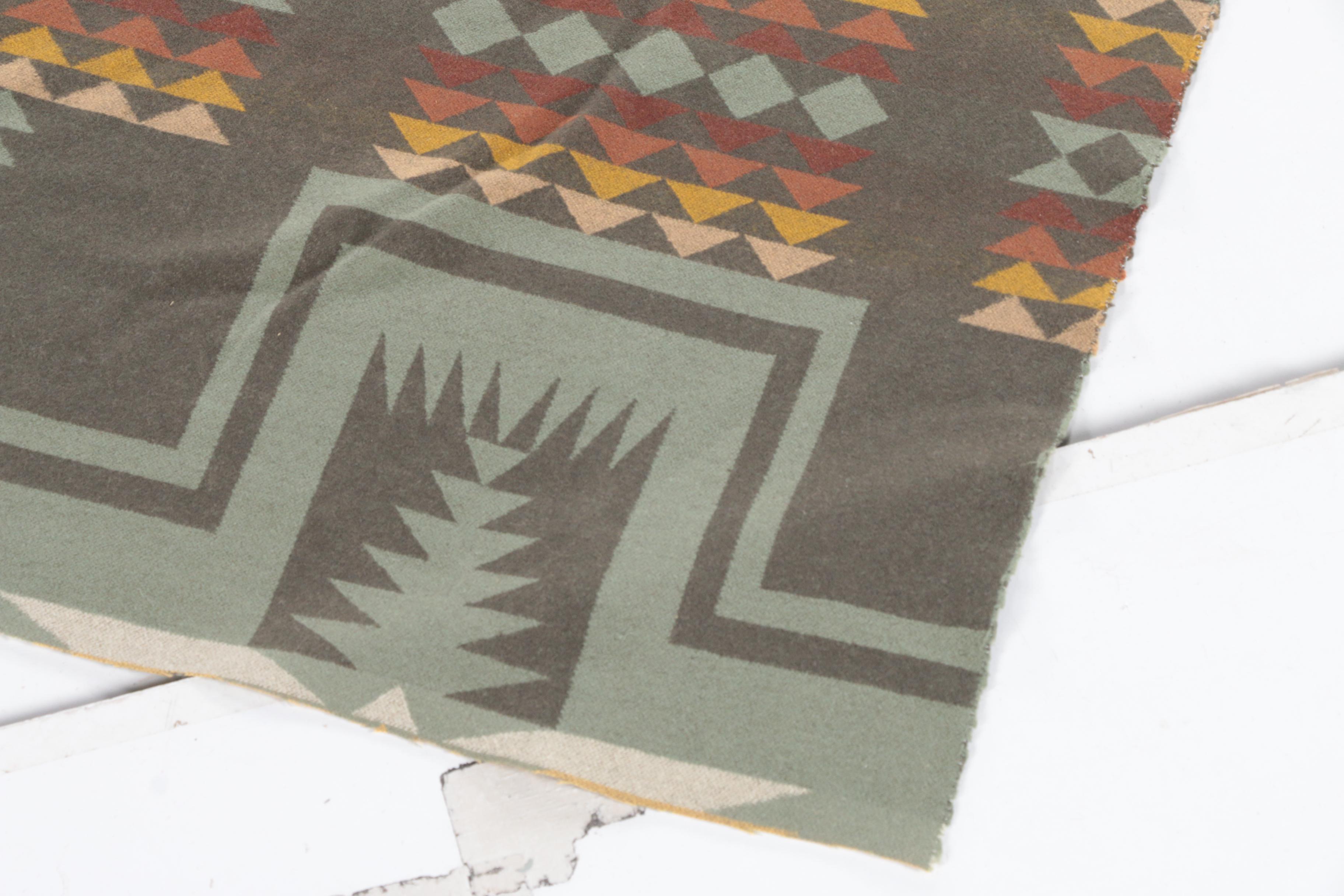 Pendelton Wool Fabric Bolt in "Harding Sage" Pattern