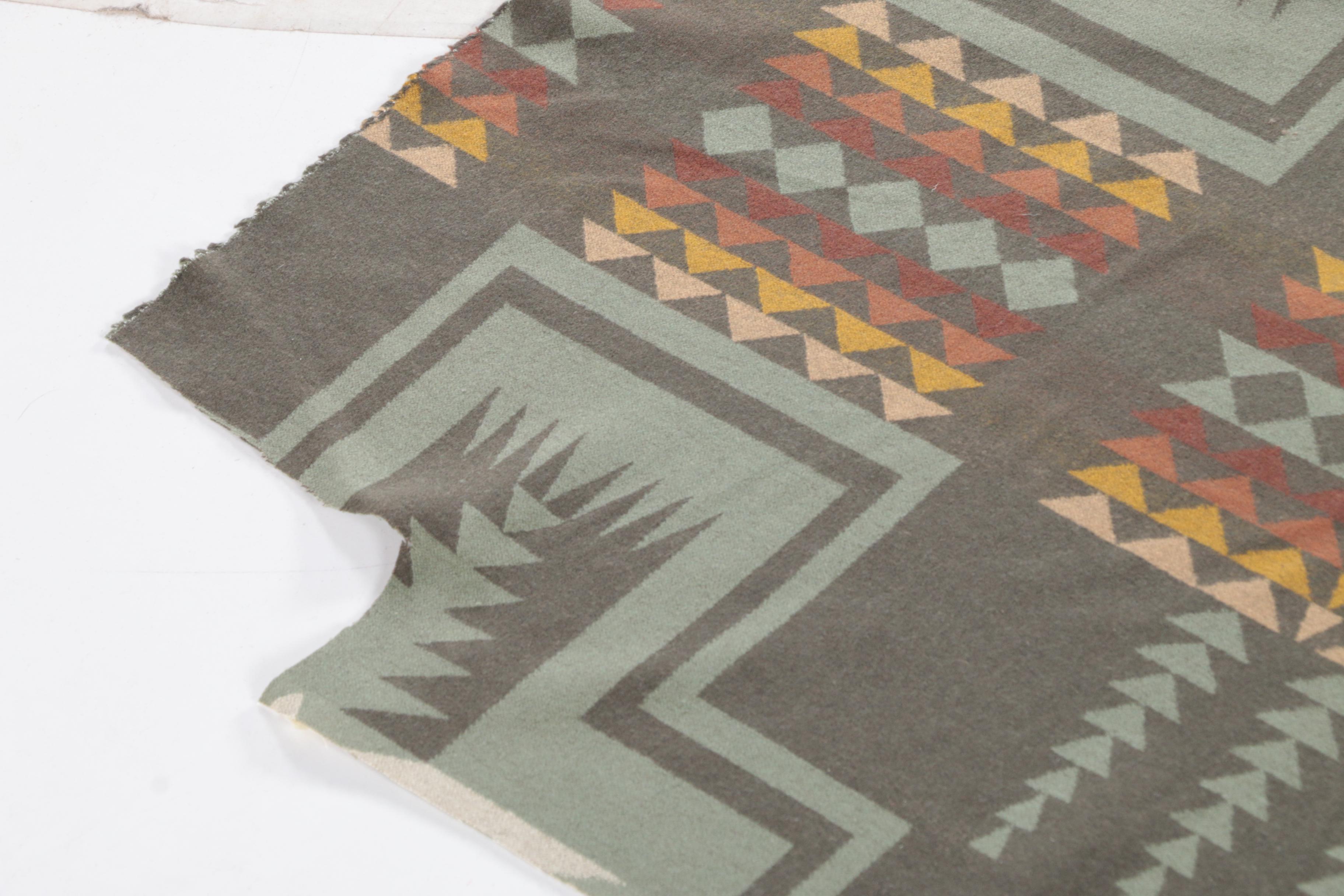 Pendelton Wool Fabric Bolt in "Harding Sage" Pattern