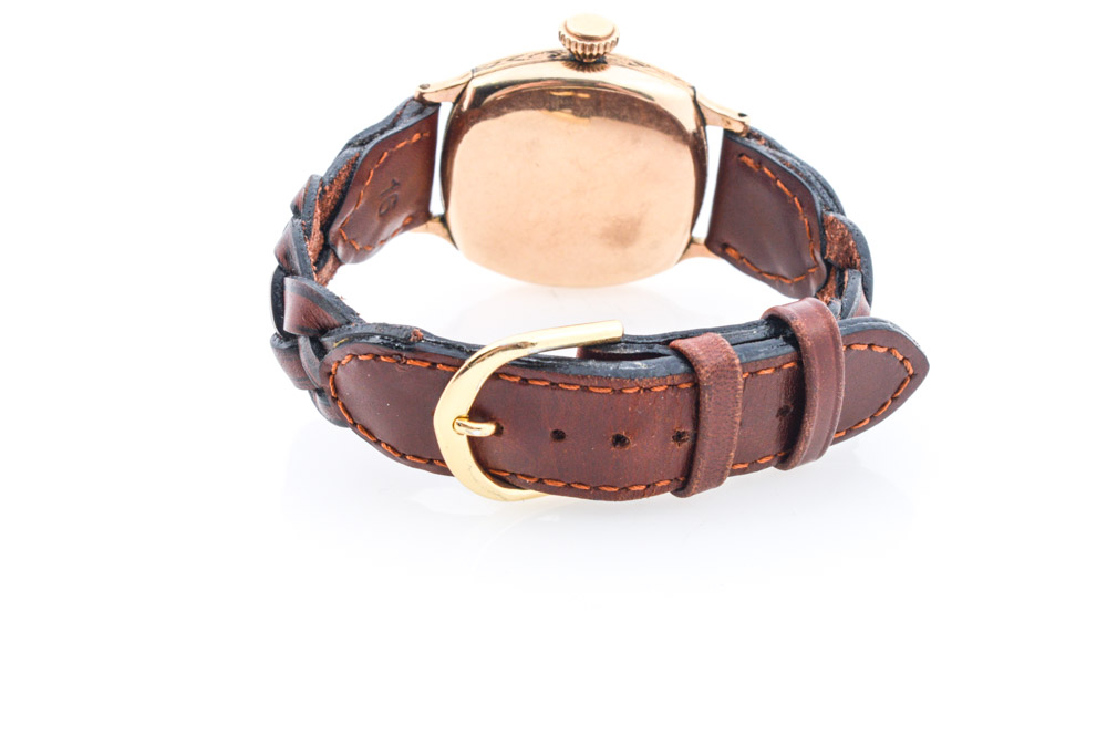 Vintage 1920s Illinois Watch Co. 10K Yellow Gold Filled 17 Jewel Watch