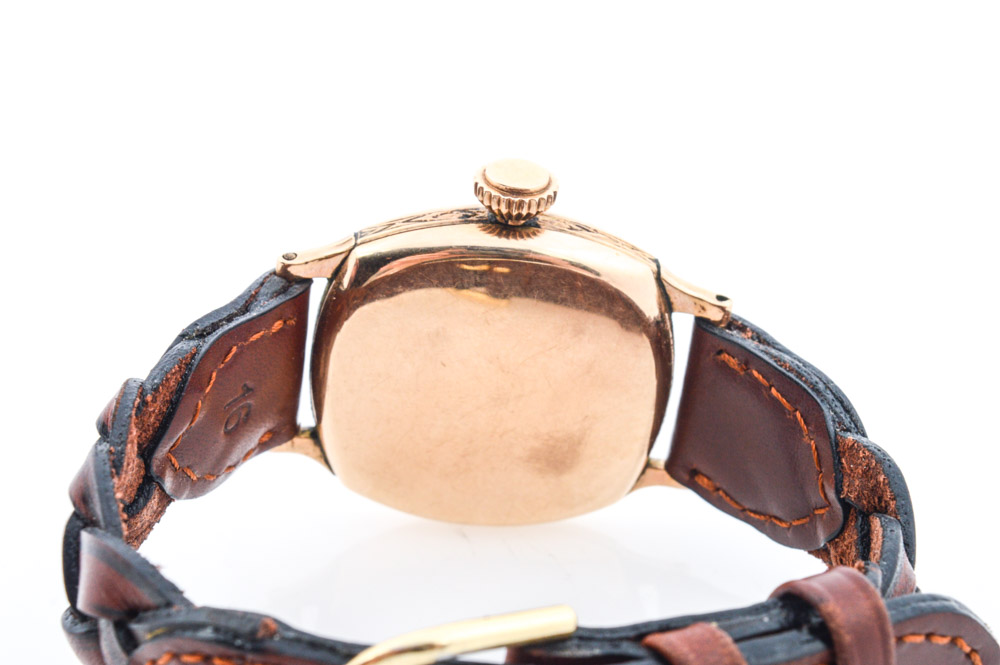 Vintage 1920s Illinois Watch Co. 10K Yellow Gold Filled 17 Jewel Watch