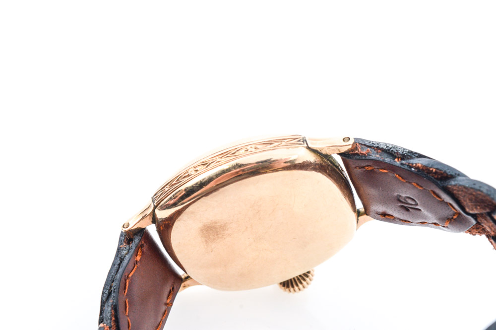 Vintage 1920s Illinois Watch Co. 10K Yellow Gold Filled 17 Jewel Watch