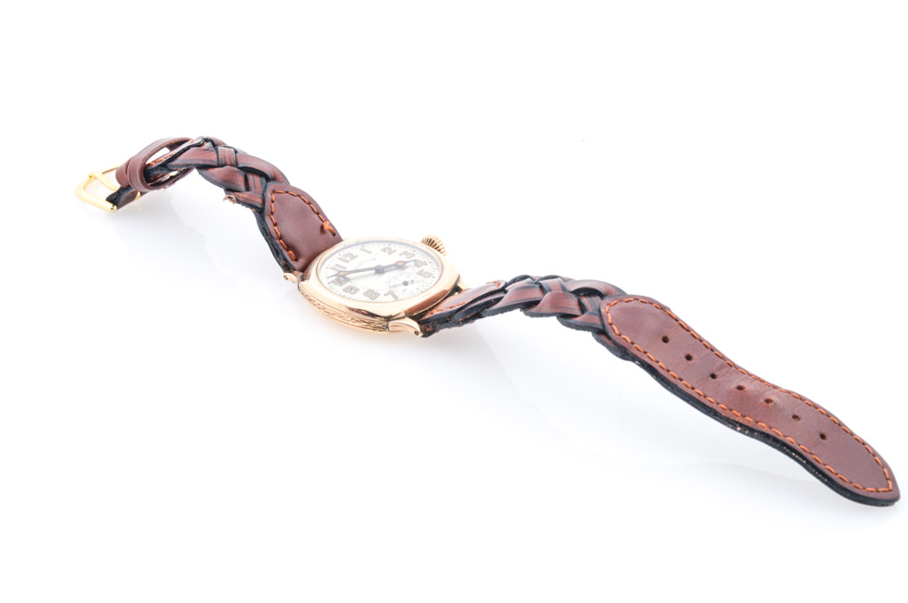 Vintage 1920s Illinois Watch Co. 10K Yellow Gold Filled 17 Jewel Watch