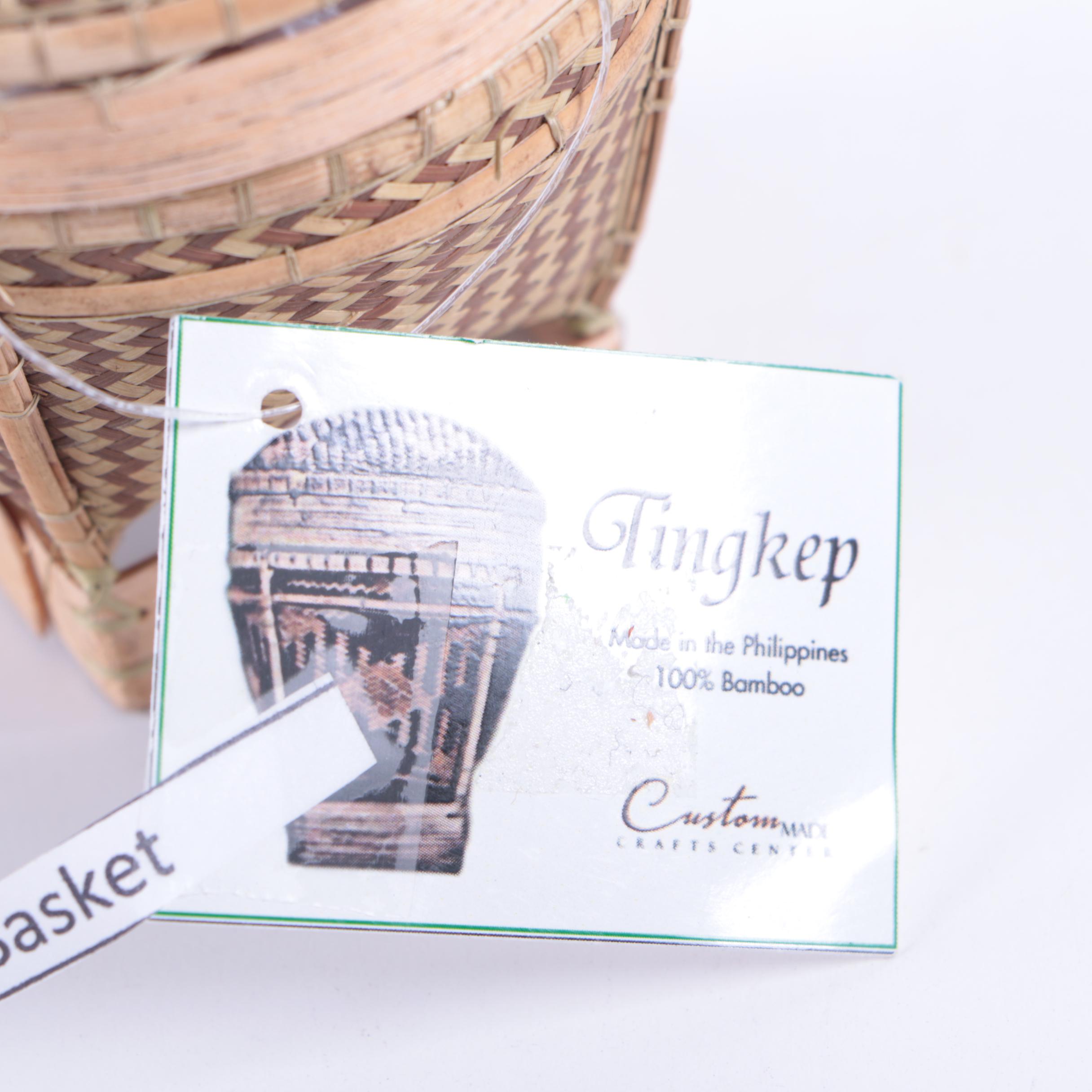 Tingkep Rice Bamboo Basket
