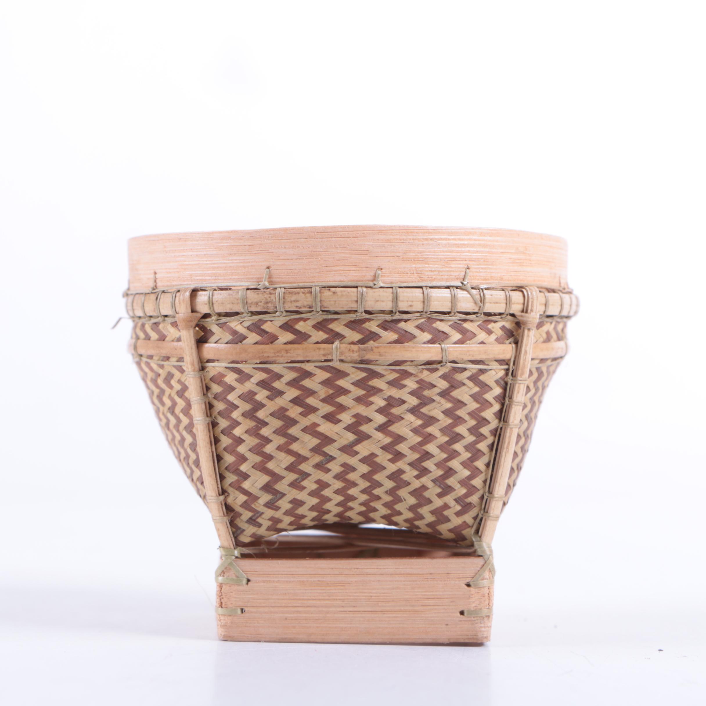 Tingkep Rice Bamboo Basket