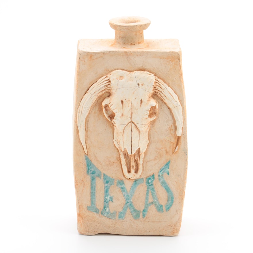 Vintage Gaylon Dingler "Texas" Vase