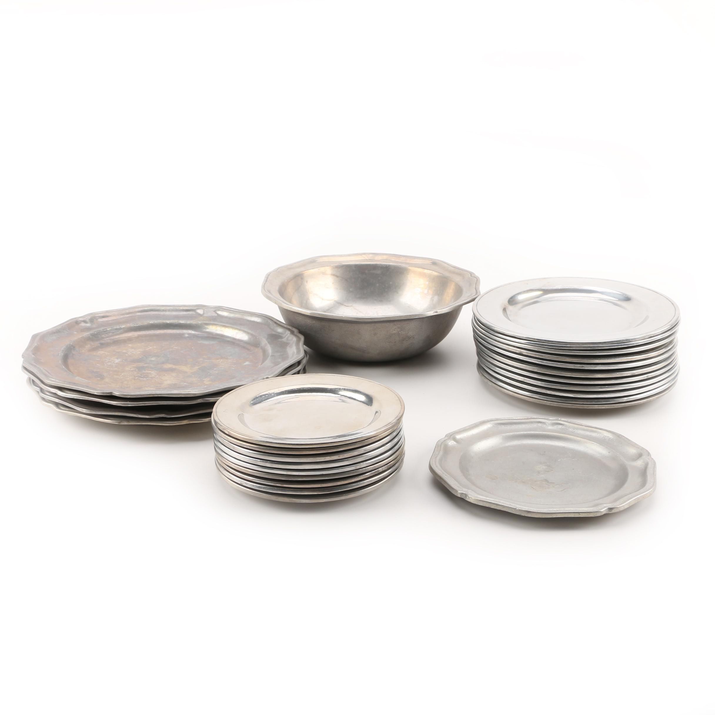 Vintage Wilton Pewter Tableware