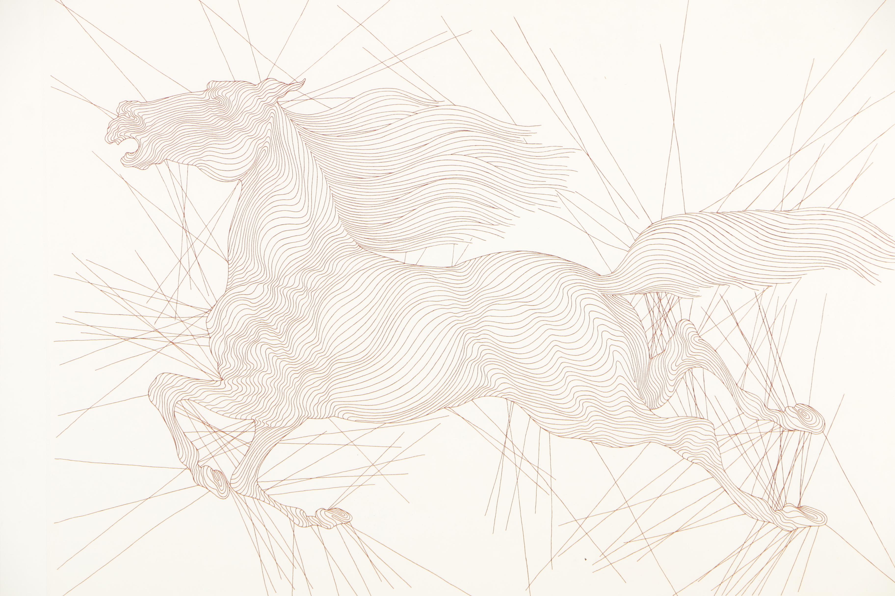 Guillaume Azoulay Etching "Marbella"