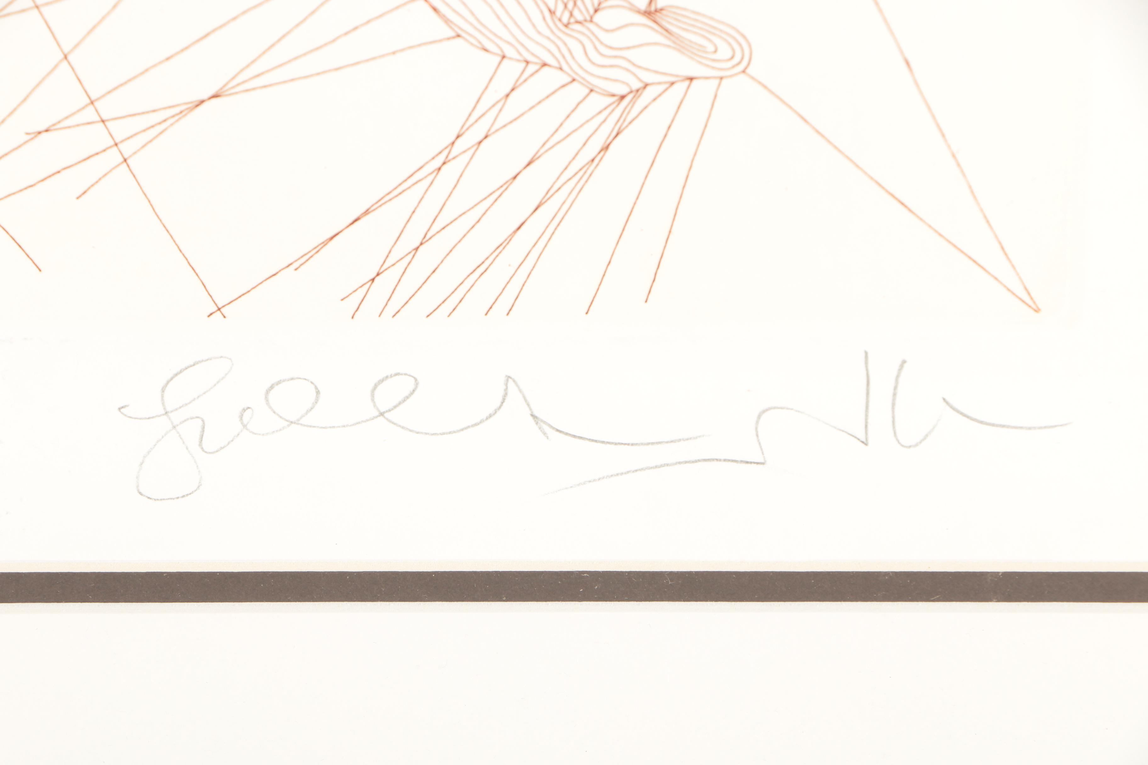 Guillaume Azoulay Etching "Marbella"