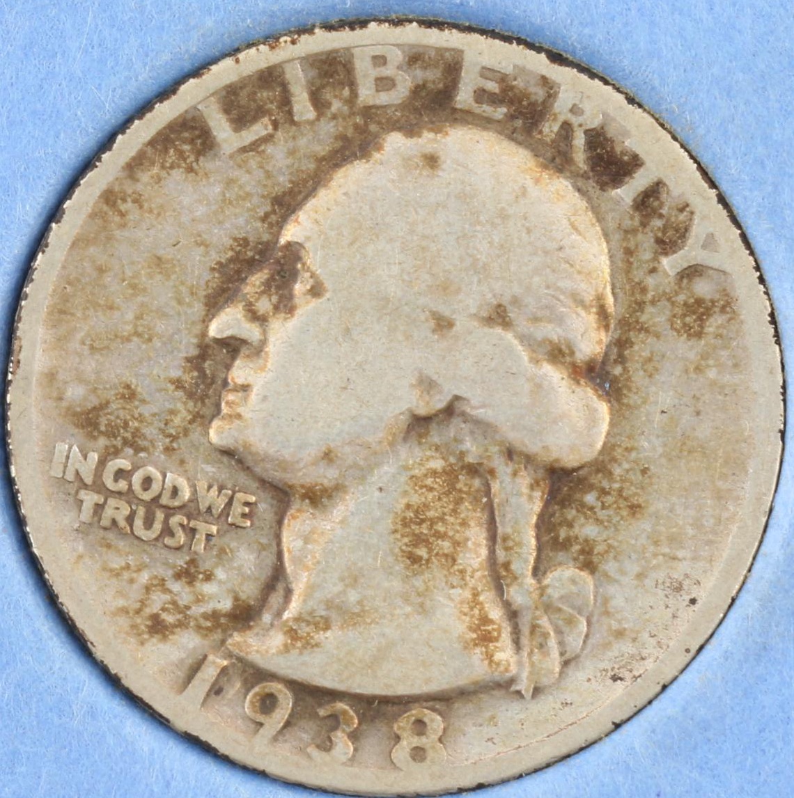 Group of 16 George Washington Silver Quarters in a Whitman Coin Folder