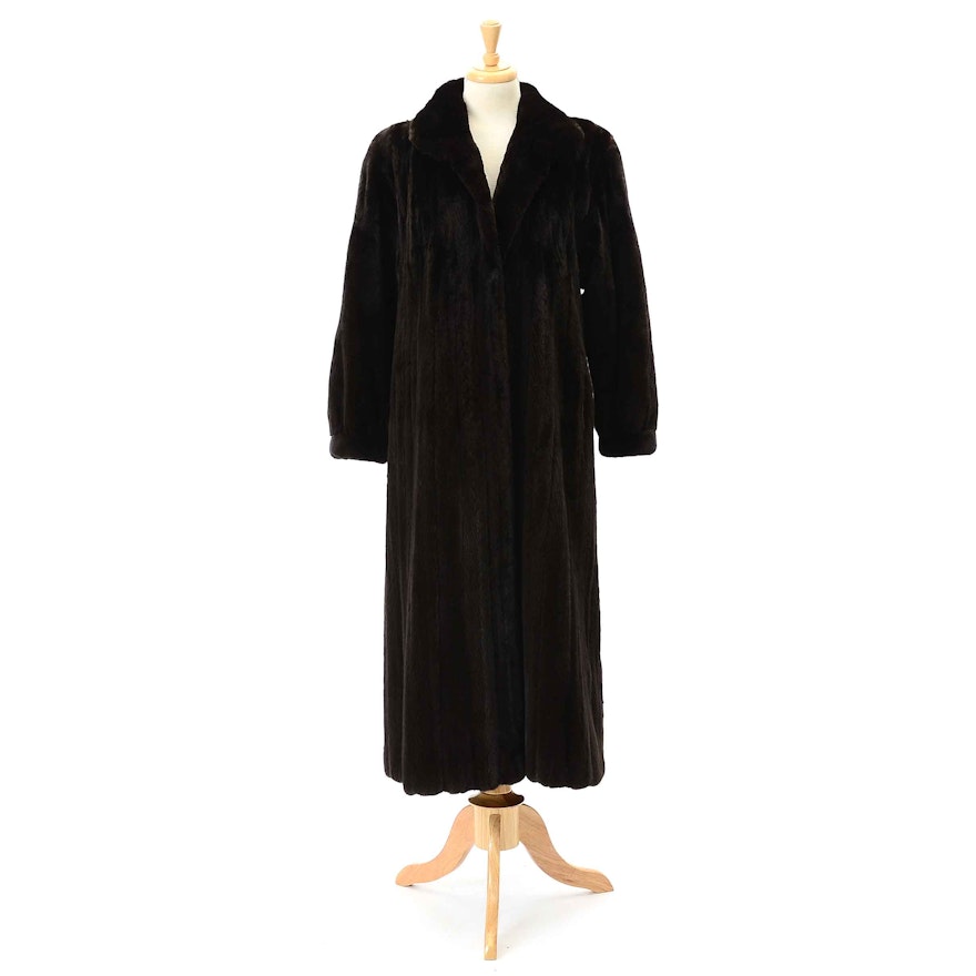 Women's Vintage Sheared Mink Fur Coat