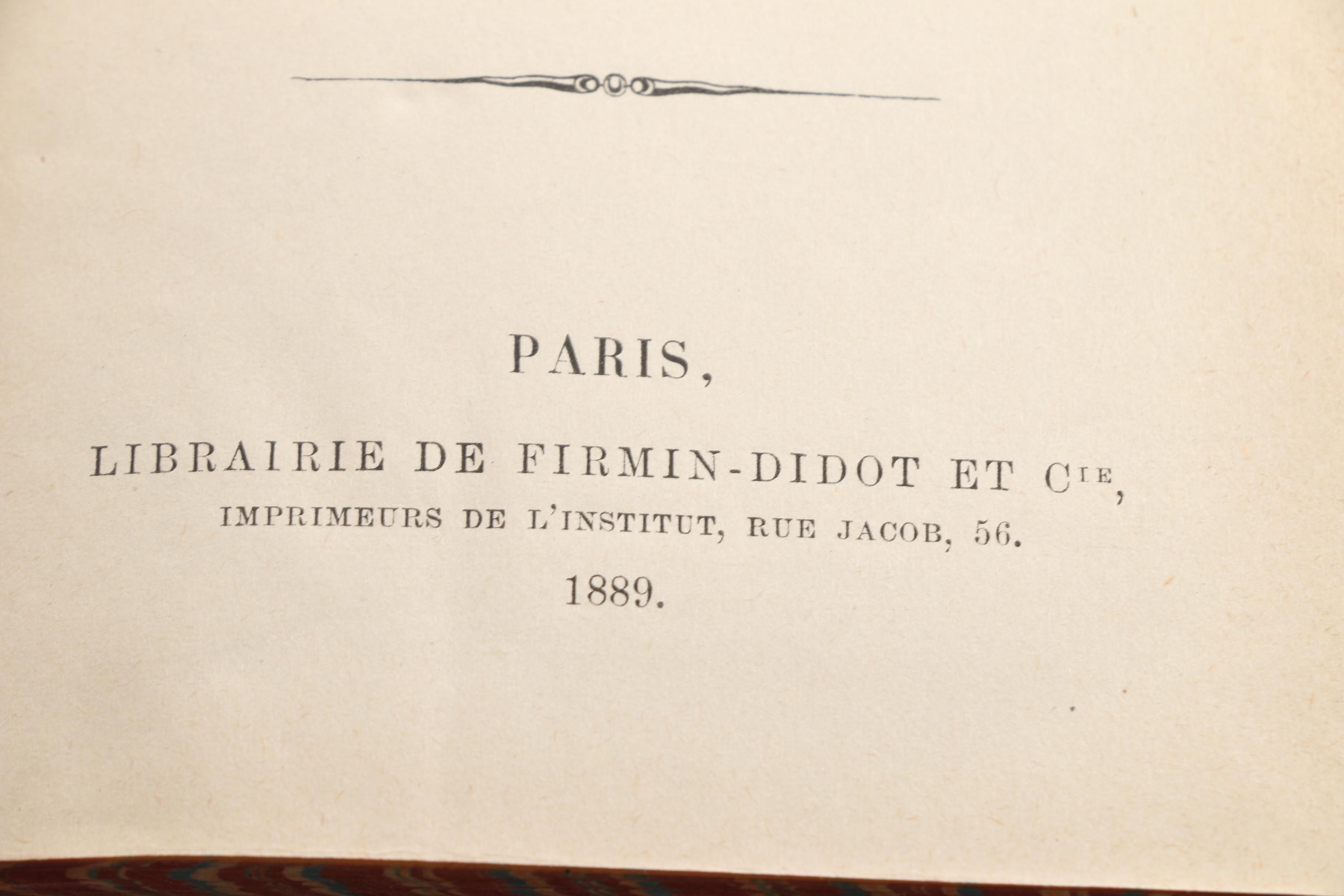 Late-19th Century French Books and More