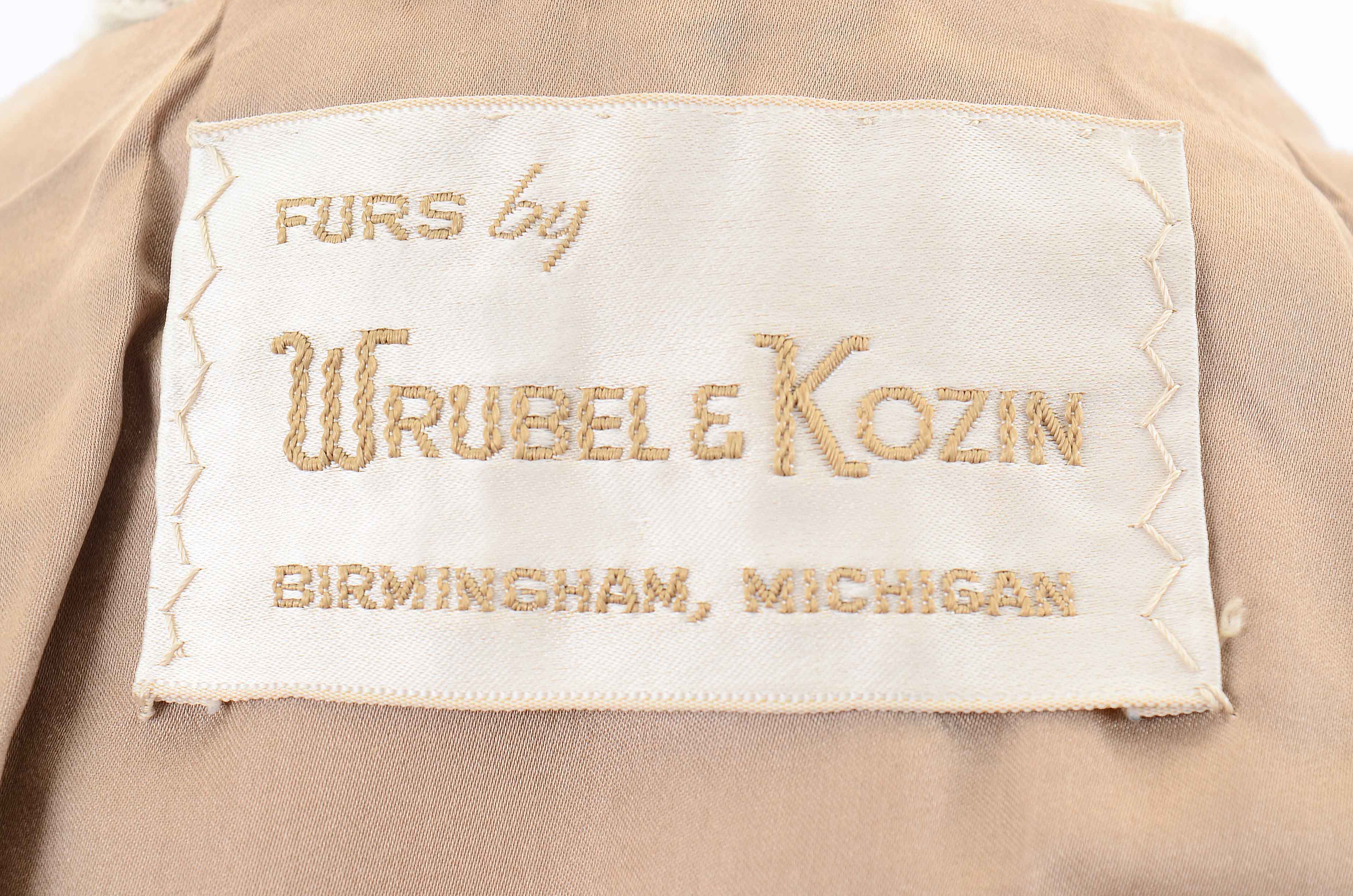 Vintage Brown and Blonde Mink Fur Vests