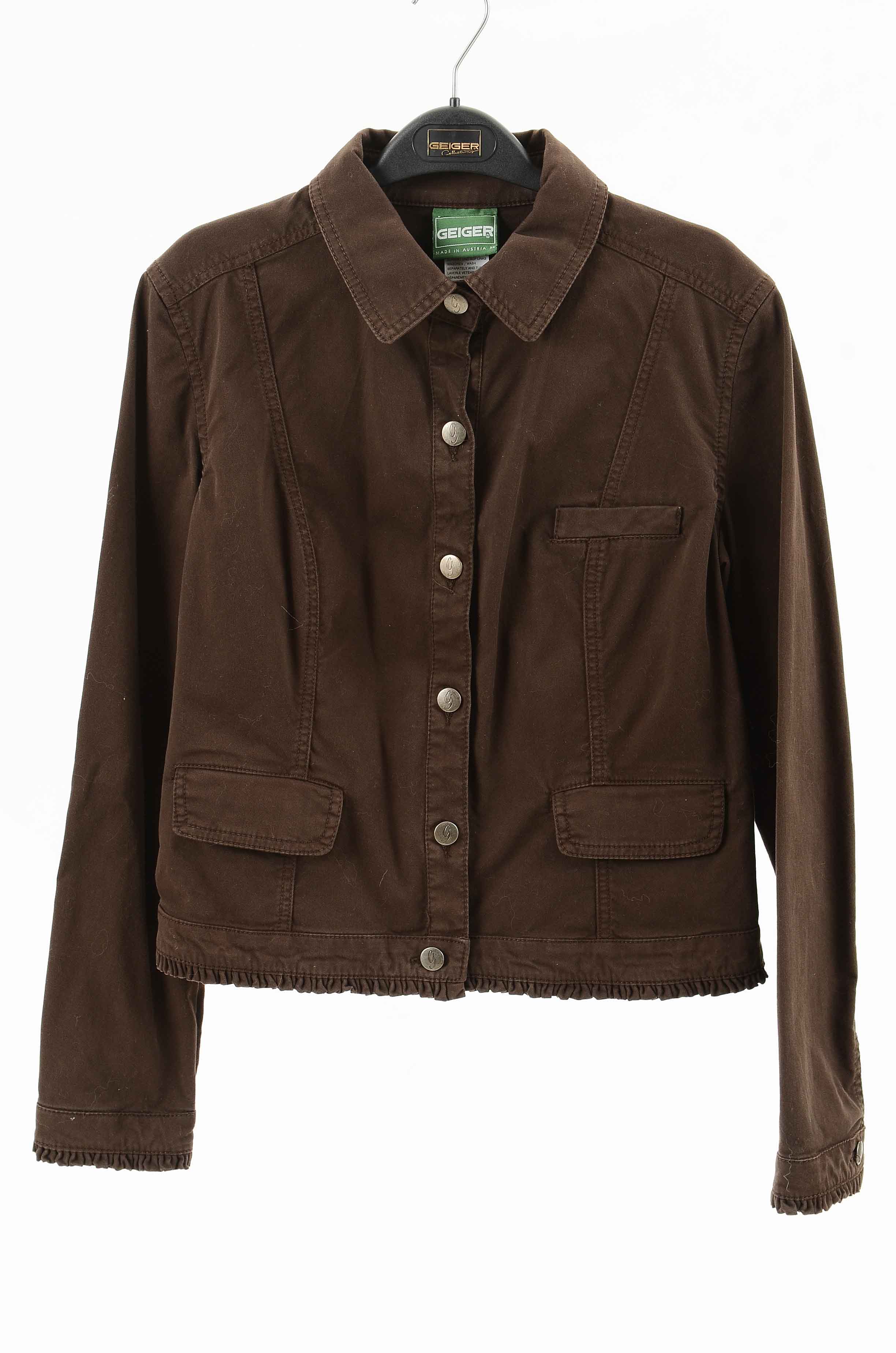 Women's Geiger Brown and Olive Green Jackets