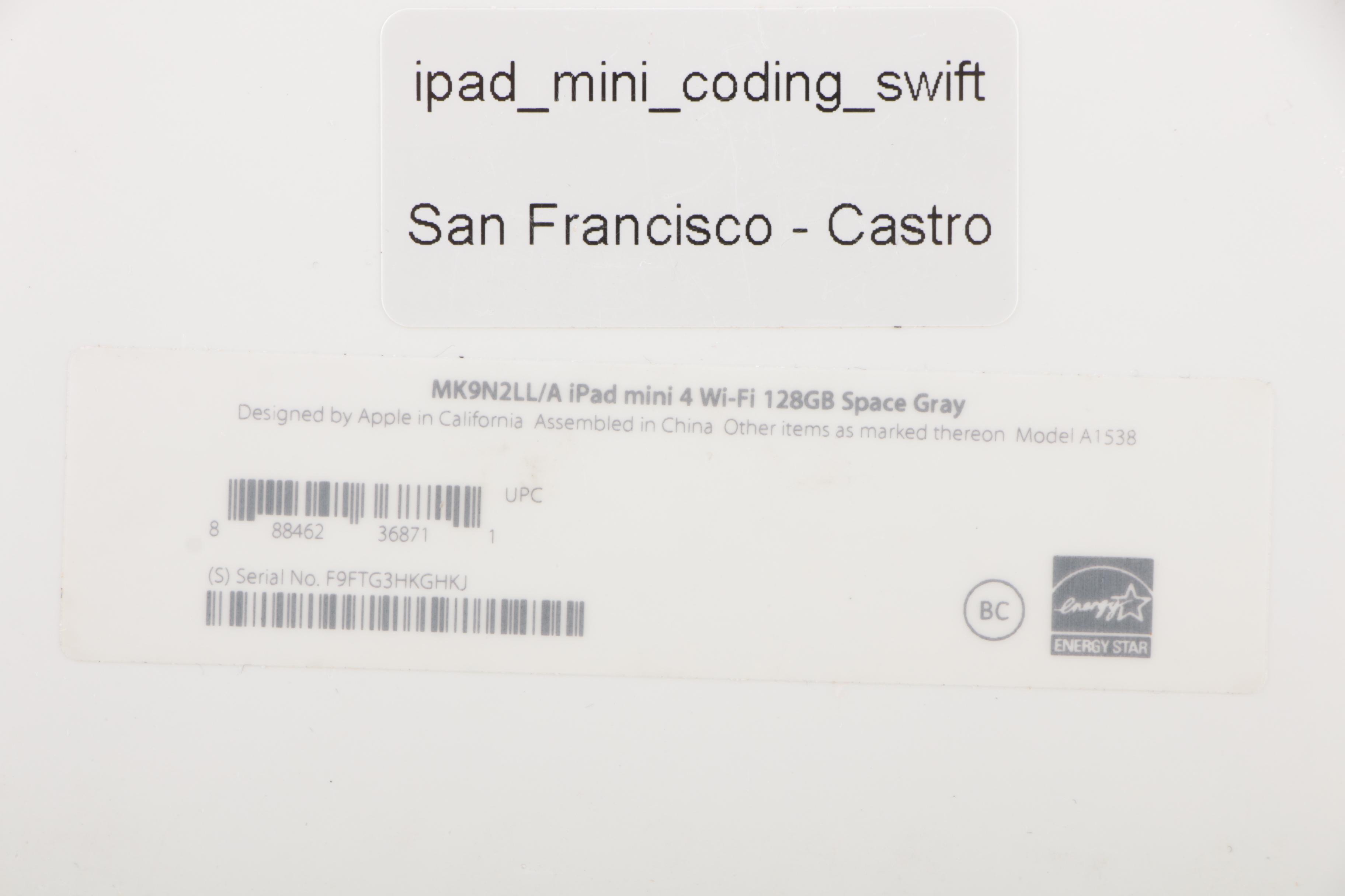Apple iPad Mini 4