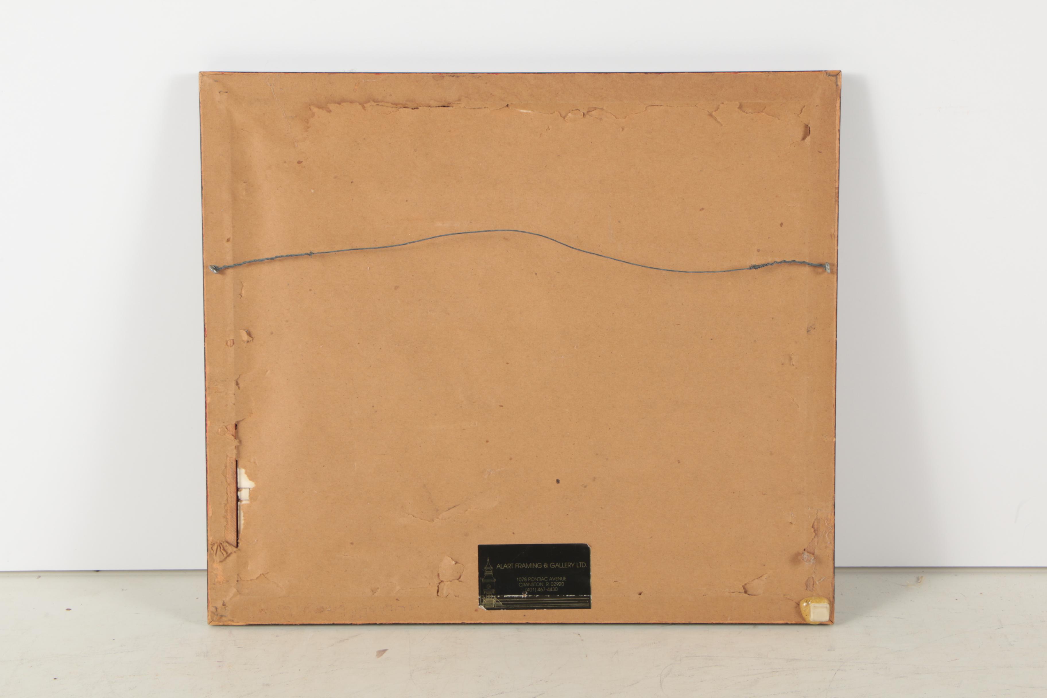 E.B. Warren Etching "A Path to the Sea"