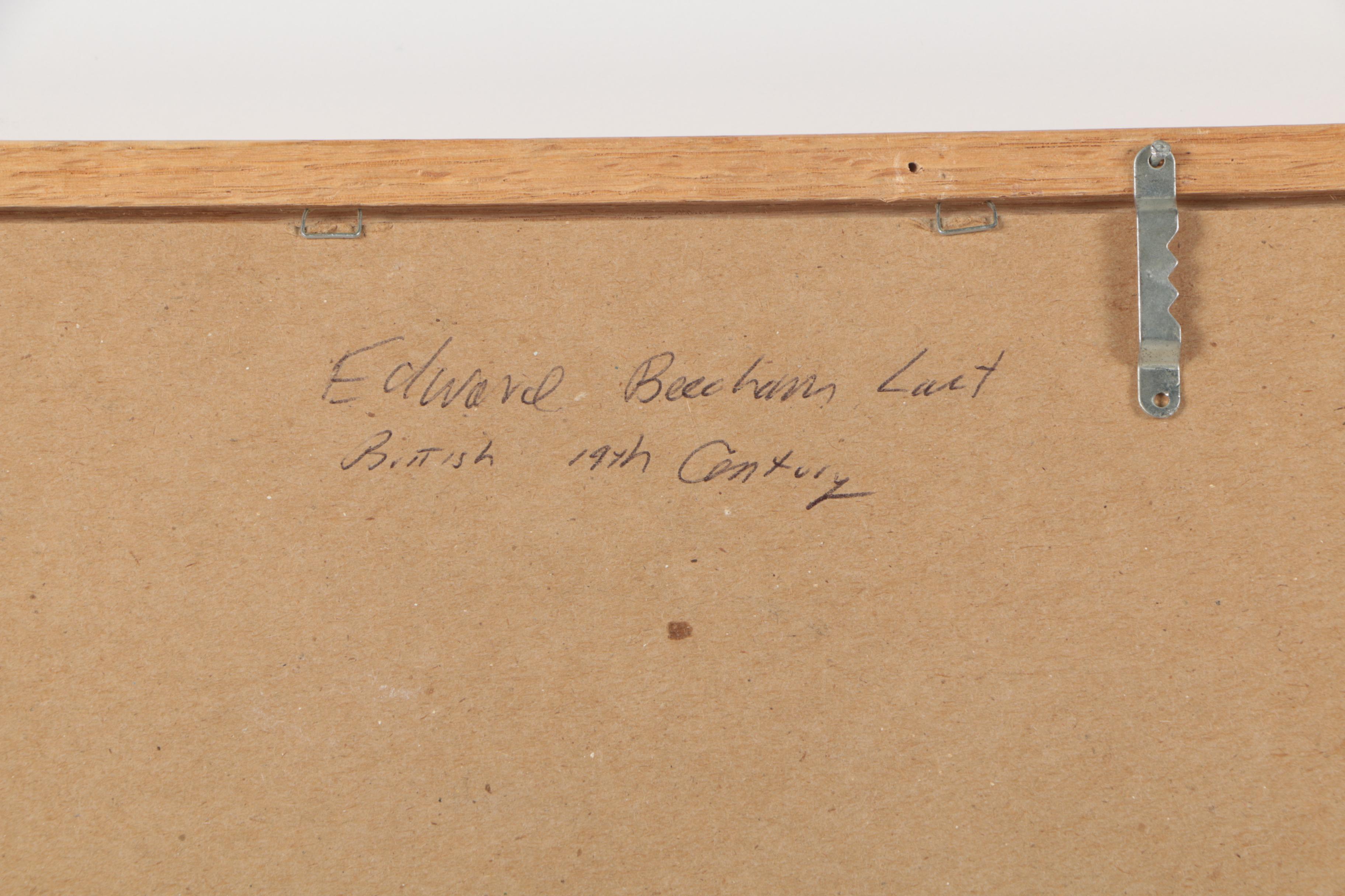 Edward B. Lait Watercolor Landscape Painting