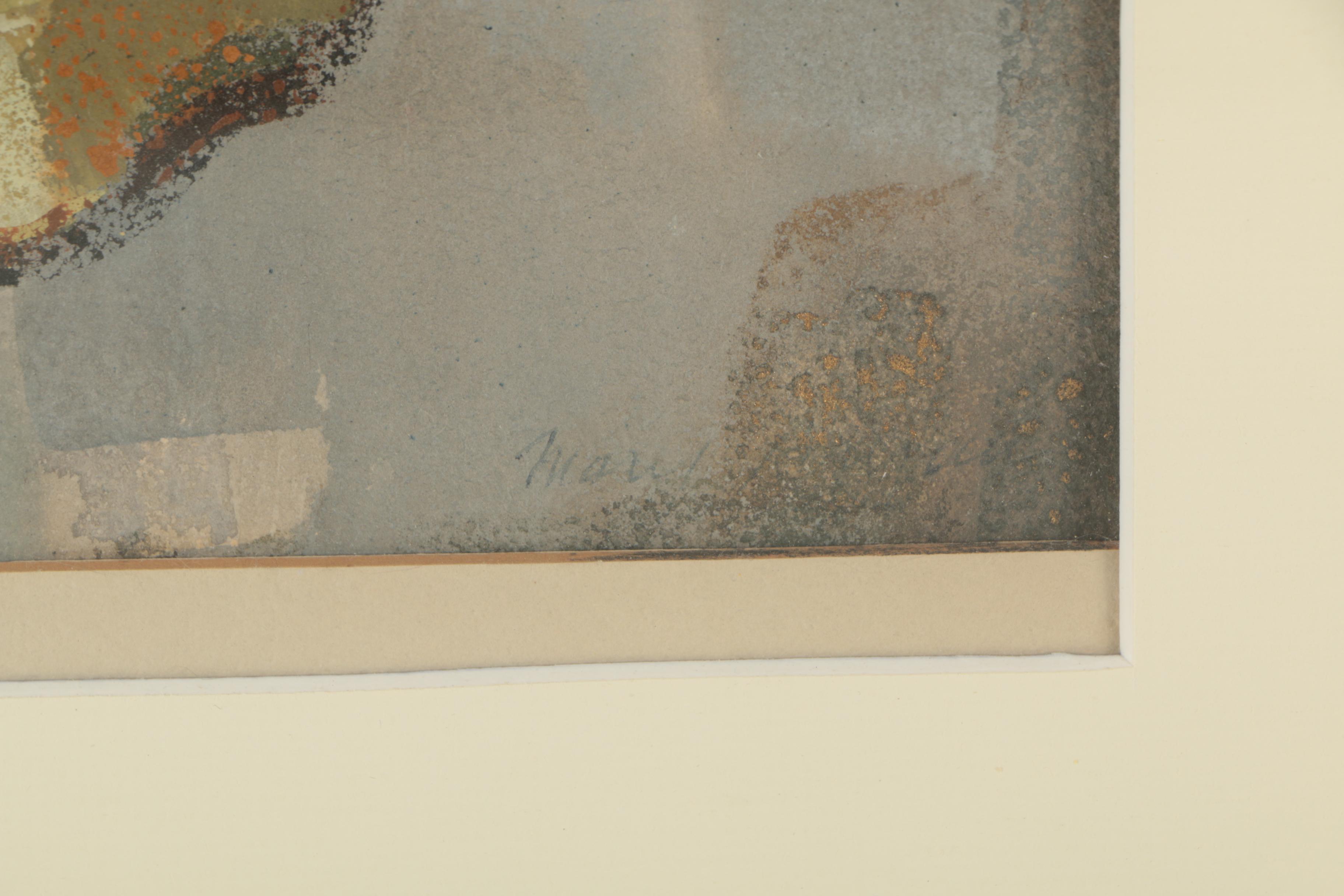 Gouache Painting of Fruit