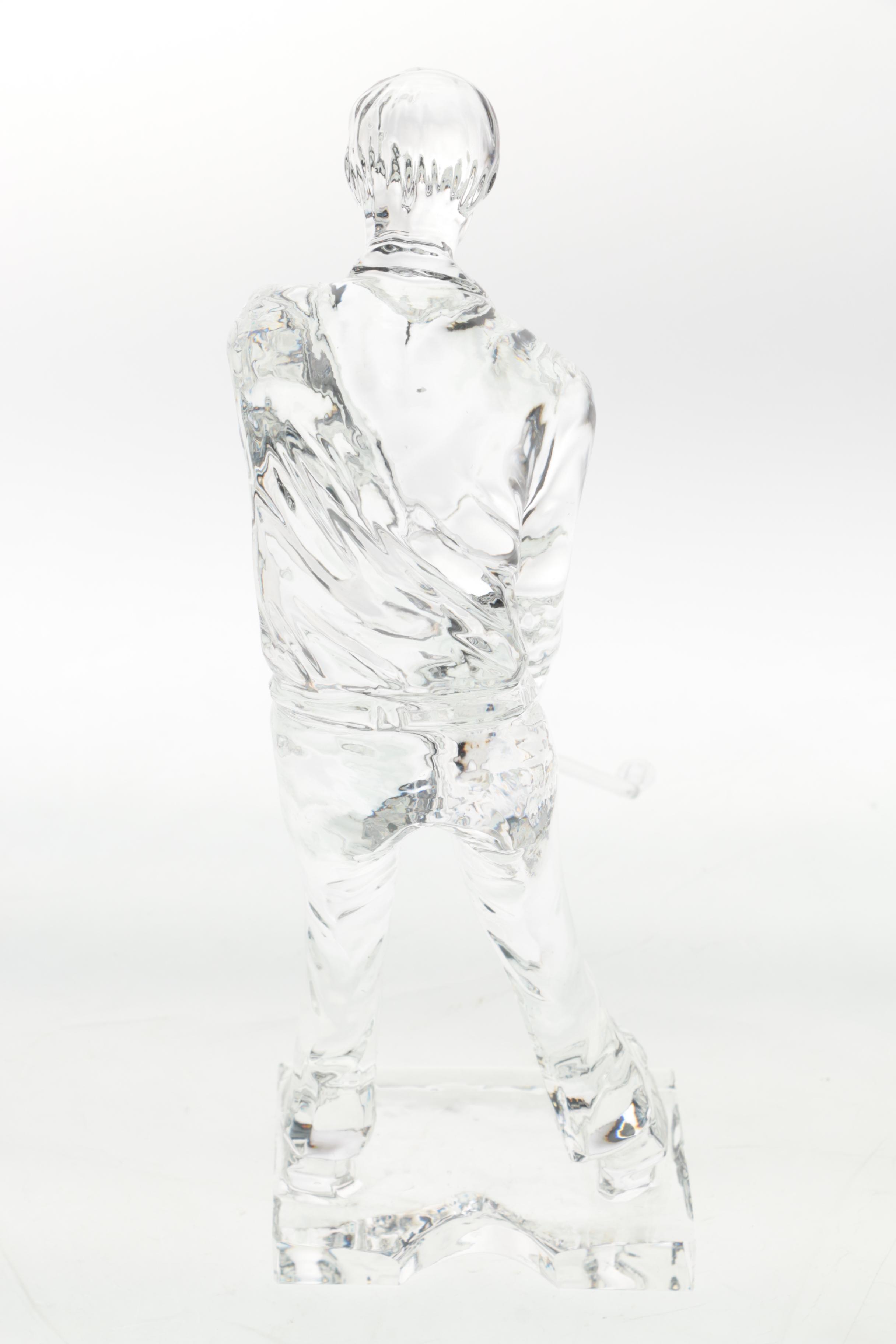 Crystal Golfer Figurine