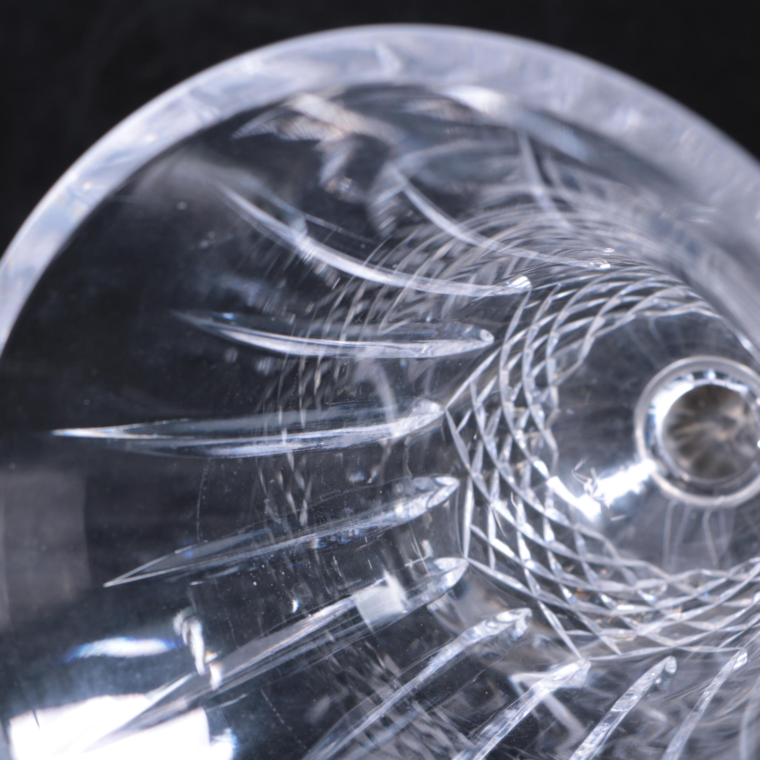 Waterford Crystal "Lismore" Footed Vase