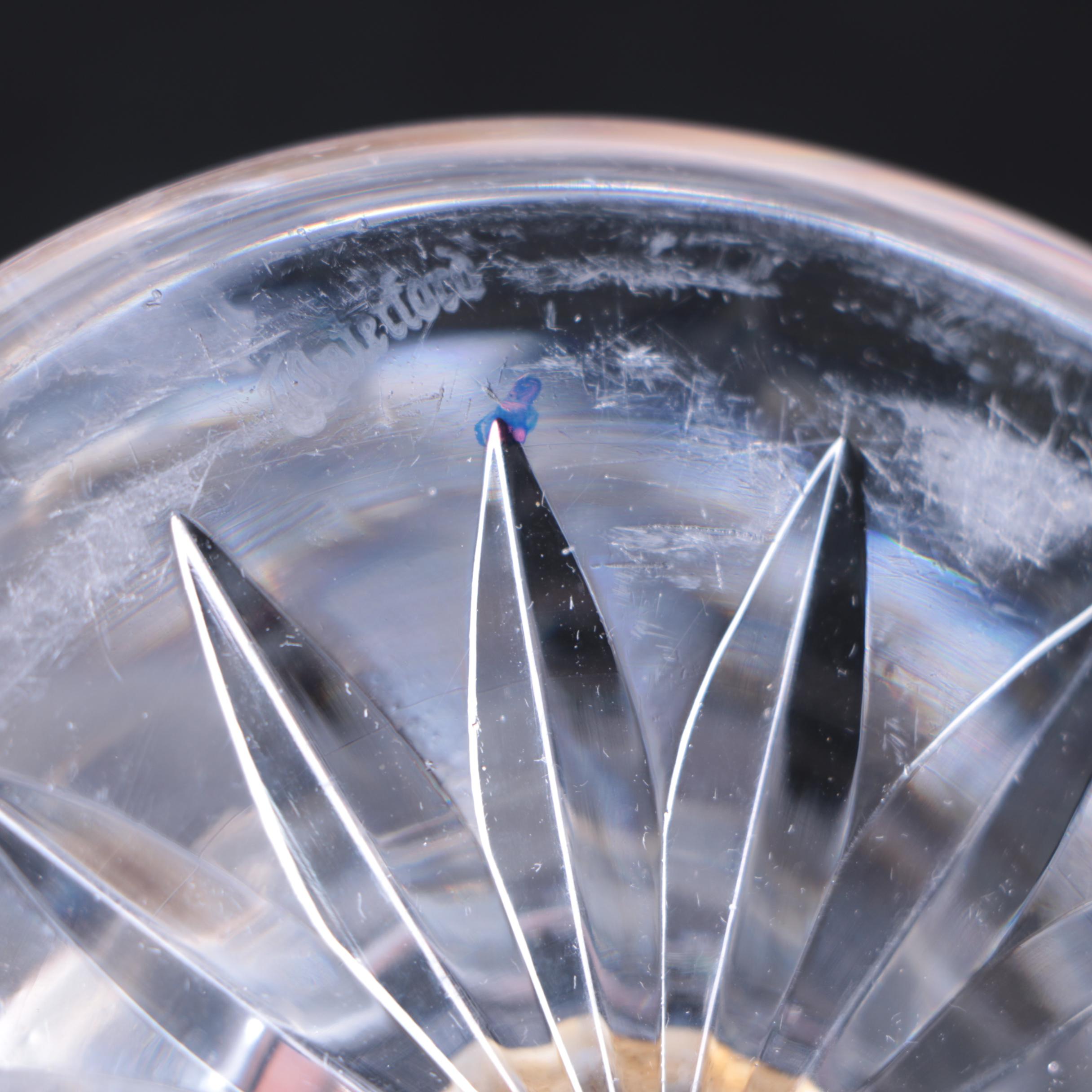 Waterford Crystal "Lismore" Footed Vase