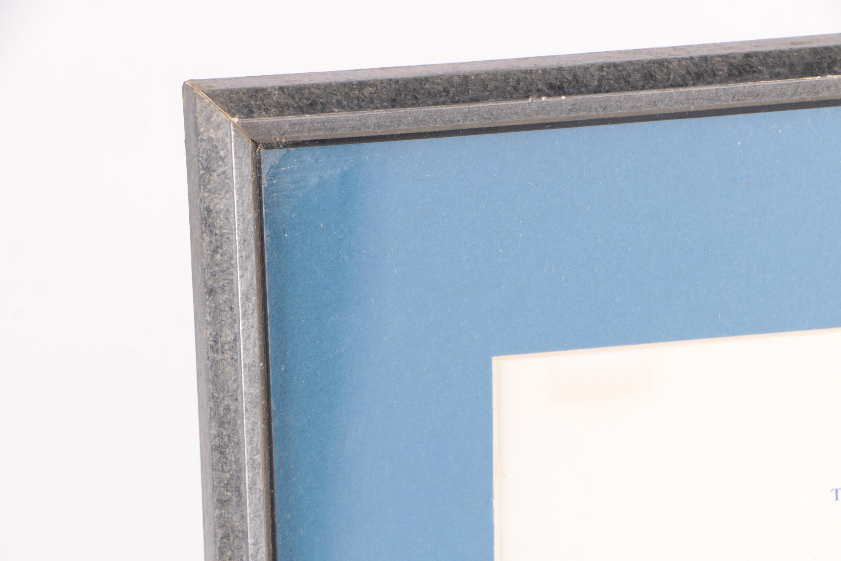 Employment Farewell Letter and Photograph Signed By Gerald Ford